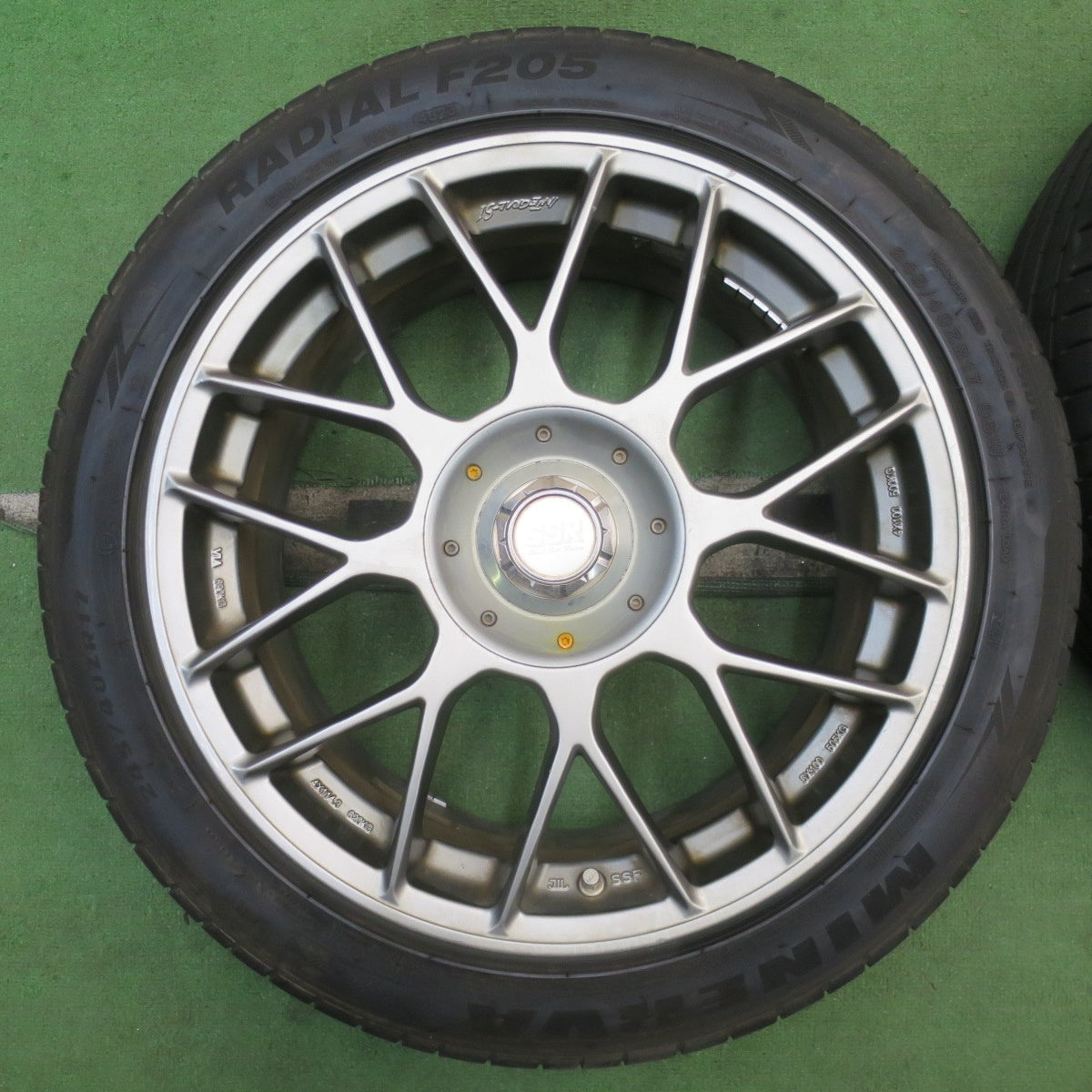 4本価格!23年★SSR Speed Star Racing インテグラル S1 215/40R17 245/40R17 ミネルバ ラジアル F205 スピードスター PCD114.3/4H 5H マルチ★5092902NJノ