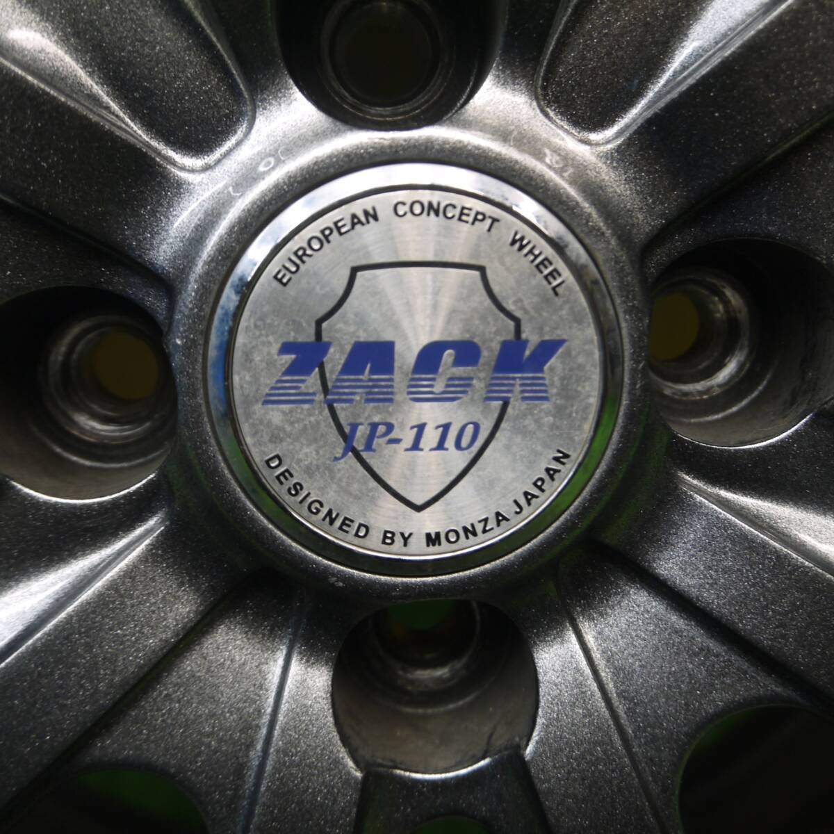 バリ溝!キレイ!9.5分★スタッドレス 185/55R15 トーヨー ガリット G5 ZACK JP-110 MONZA ザック 15インチ PCD100/4H★5020406Hス