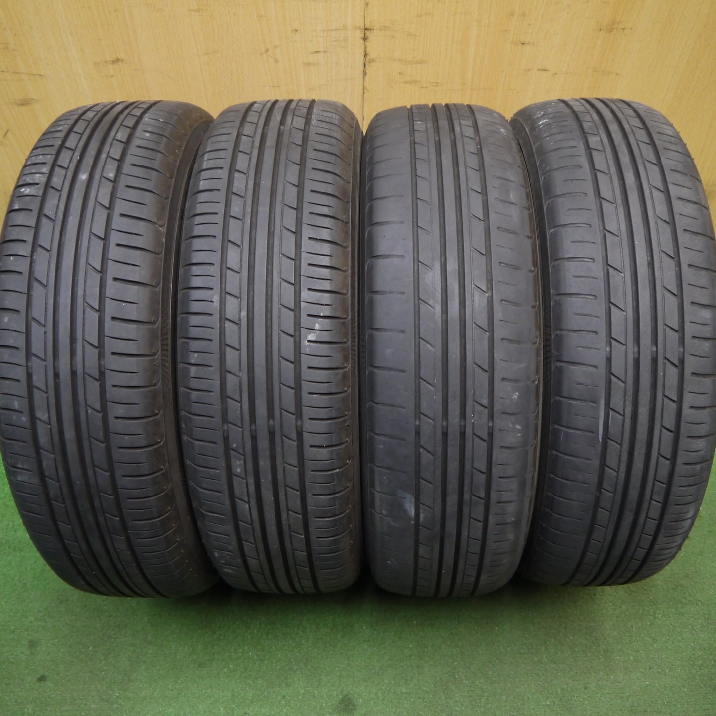 キレイ!21年★ダイハツ ムーヴ タント 等 純正 155/65R14 ヨコハマ エコス ES31 14インチ PCD100/4H★5052708Hノ