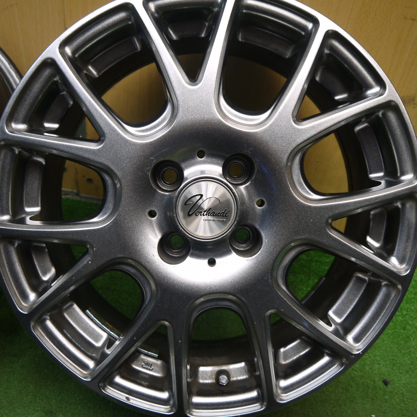 4本価格★Verthandi YH-M7V 16インチ ホイール 16×6.5J ヴェルサンディ ヴェルザンディ PCD100/4H★5061706Hホ