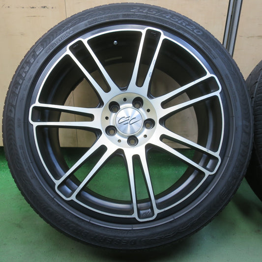 4本価格◎CEC C883 245/45R20 デリンテ デザートストーム D8+ DESERT STORM 20インチ PCD114.3/5H◎6091506IMノ