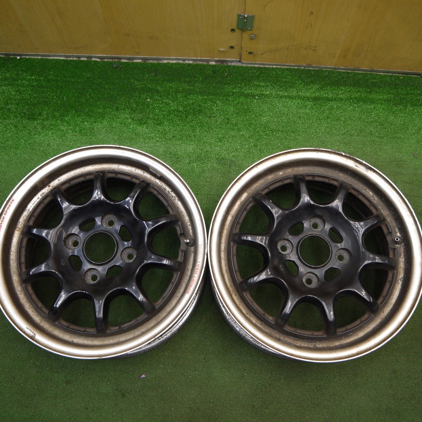 2本価格★SprintHart HART MOTOR SPORTS スプリント ハート モーター スポーツ 15インチ ホイール 15×6.5JJ PCD114.3/4H★5060304Hホ