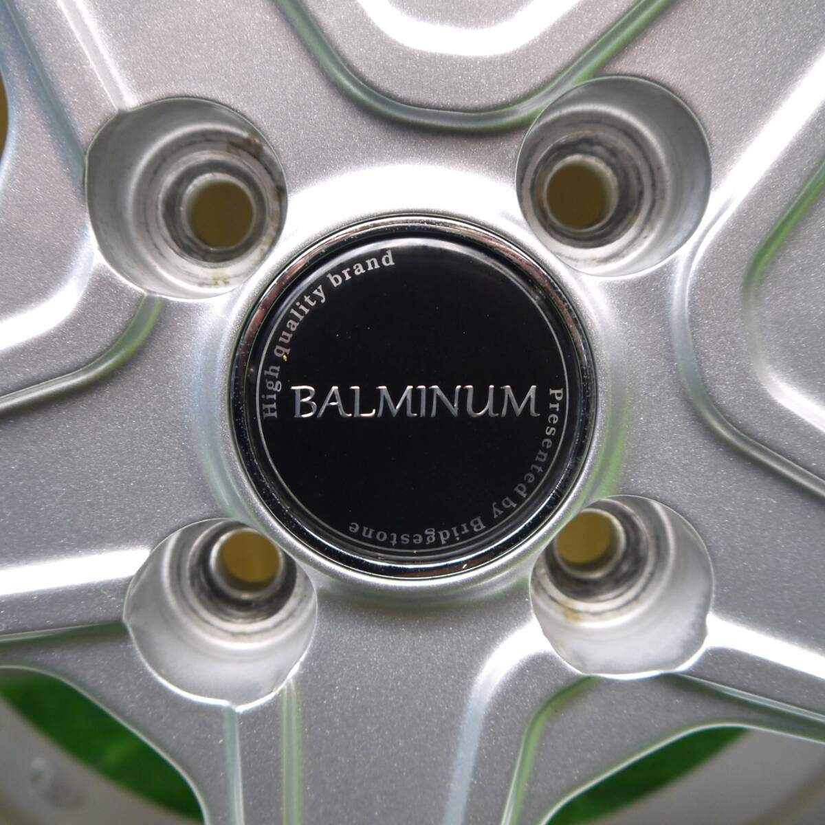 バリ溝!キレイ!ほぼ10分★スタッドレス 175/65R15 ブリヂストン アイスパートナー BALMINUM バルミナ 15インチ PCD100/4H★5031207Hス