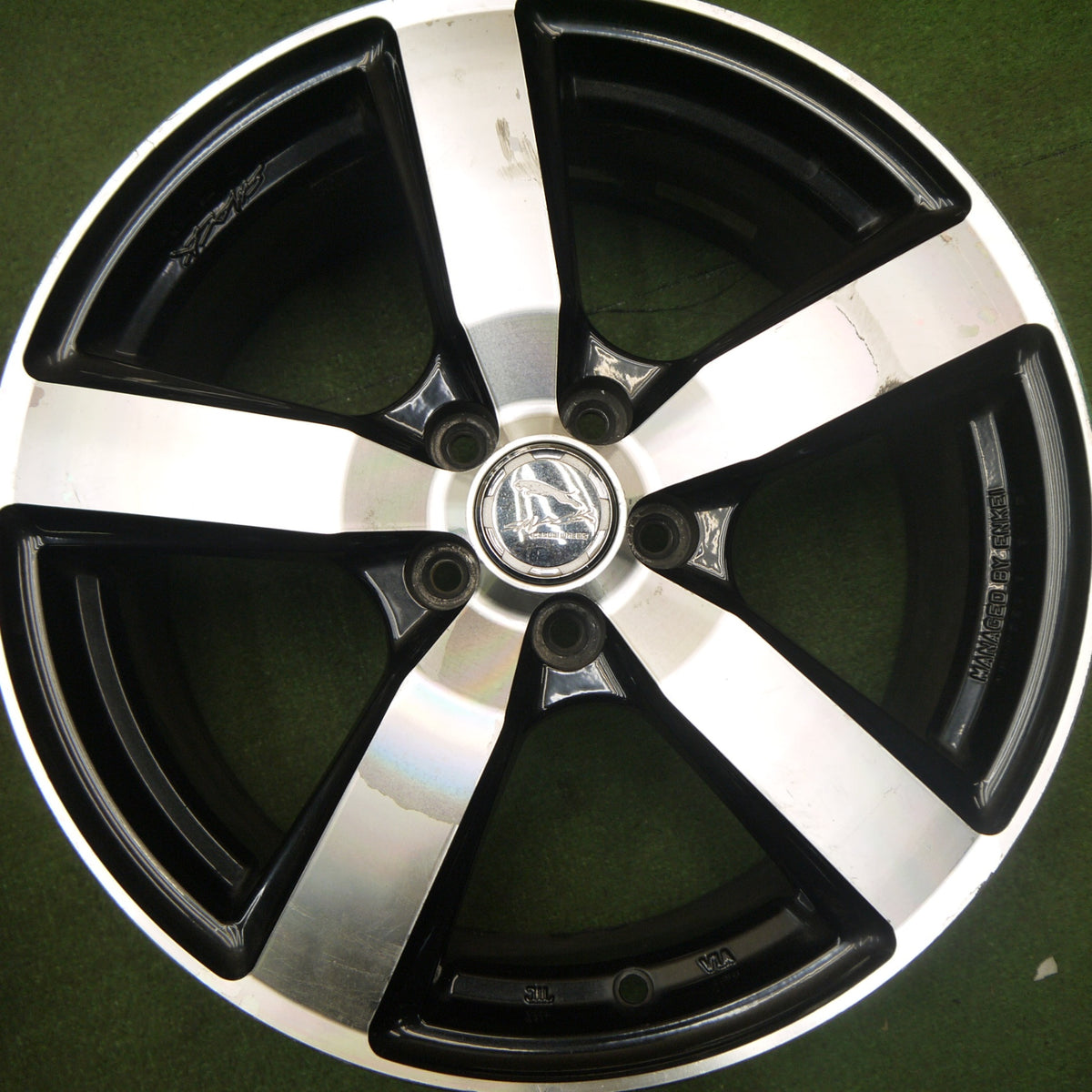4本価格★XV フォレスター 等 SMACK ENKEI スマック エンケイ ホイール 17インチ 17×7J PCD100/5H★6021007Hホ