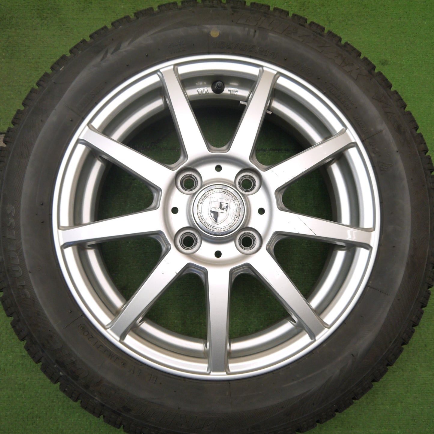 4本価格★スタッドレス 155/65R14 ブリヂストン ブリザック VRX GMach 14インチ PCD100/4H★5051908Hス