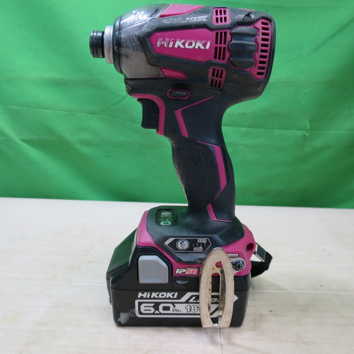 バッテリー2個付☆HiKOKI ハイコーキ コードレス インパクトドライバ WH18DDL2 電動 工具 充電式 18V☆