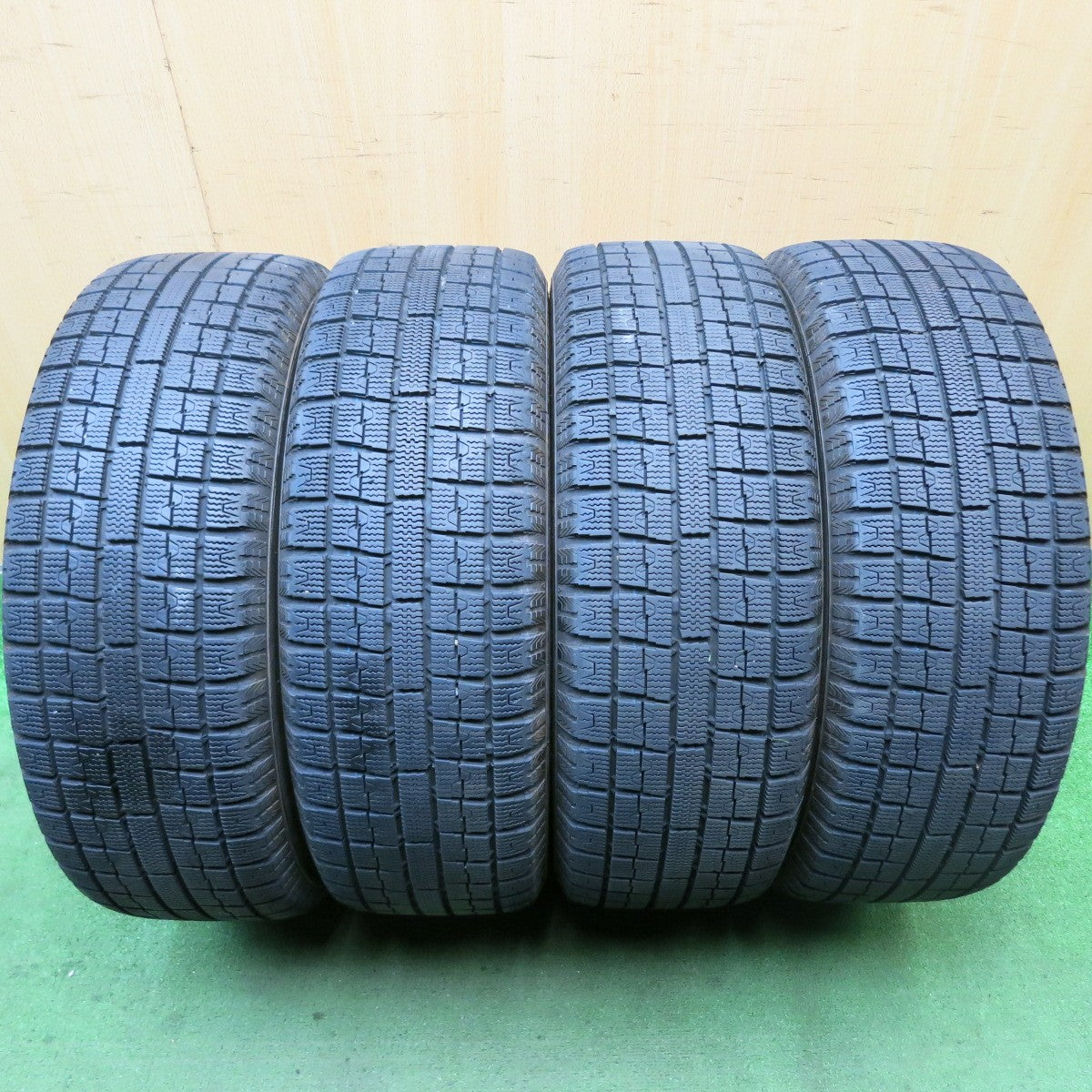 バリ溝!9.5分★ホンダ CR-Z 純正 195/55R16 スタッドレス トーヨー ガリット G5 16インチ CRZ PCD114.3/5H★5070602HAス