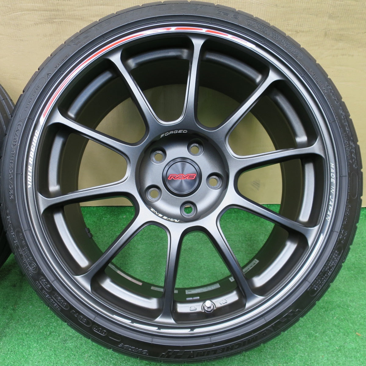 キレイ★ベンツ 等 RAYS VOLK RACING ZE40 TIME ATTACKⅡ 225/35R18 ミシュラン pilot Super Sport レイズ 18インチ PCD112/5H★6011403NKノ