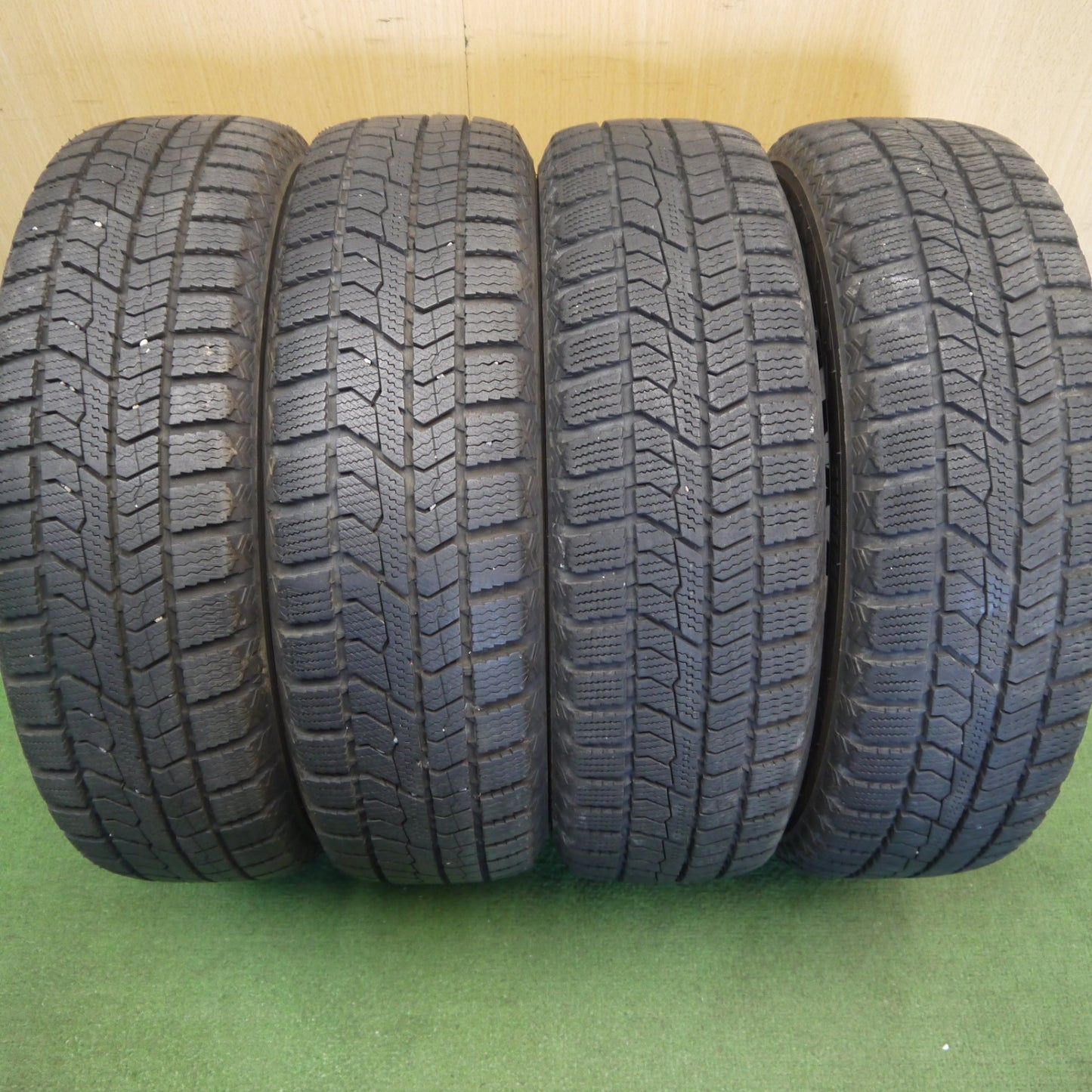 バリ溝!22年!9.5分以上◎スタッドレス 155/65R13 トーヨー オブザーブ GIZ2 スチール ホイール 13インチ PCD100/4H◎6082103Hス