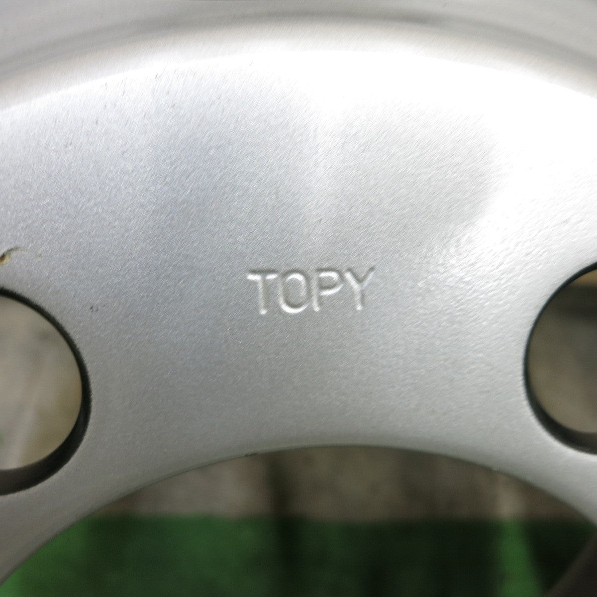 新車外し!6本★トラック エルフ キャンター デュトロ 等 純正 TOPY DM2K スチール ホイール 127-9CS 17.5インチ PCD222.25/6H★5090101ナホ