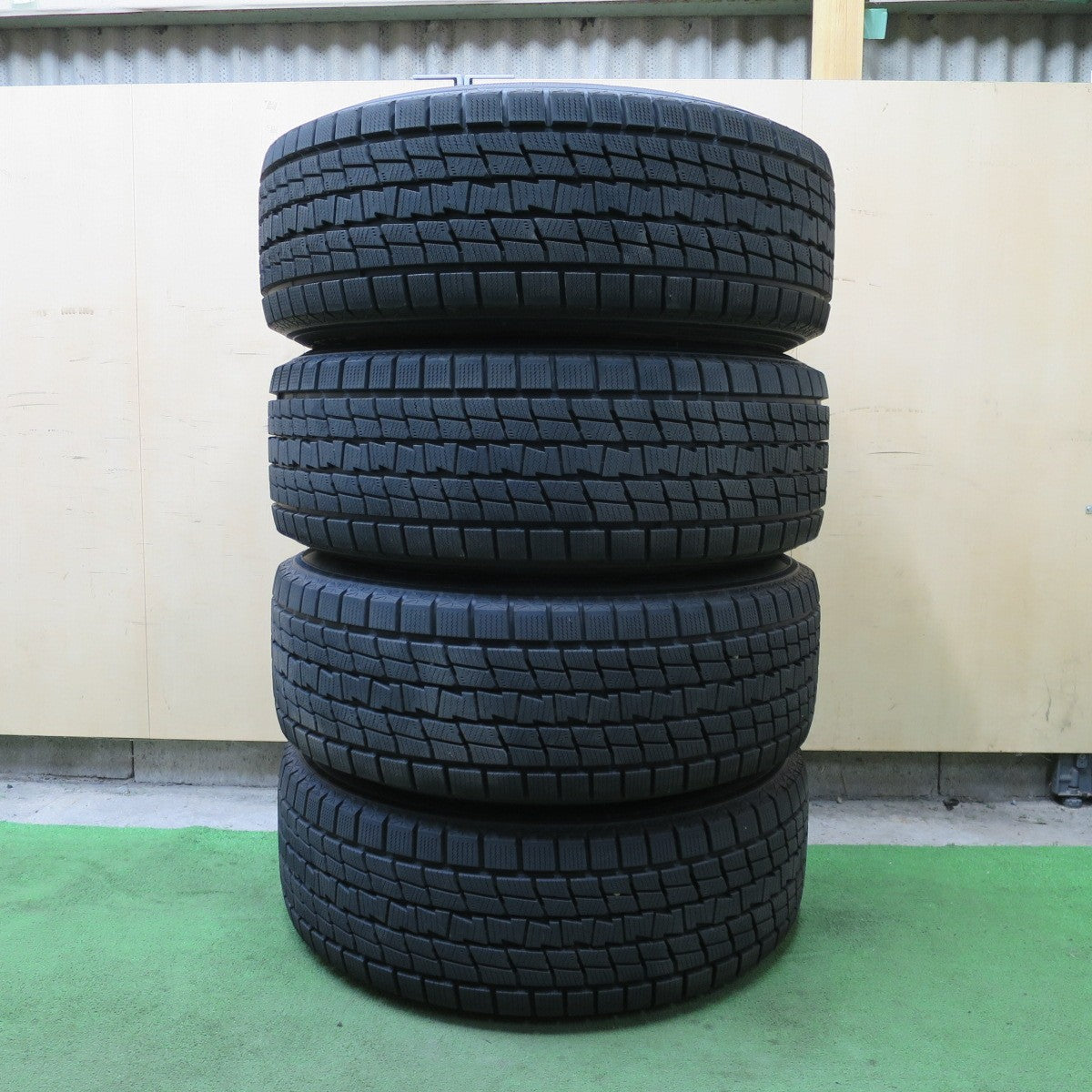 超バリ溝!24年!キレイ!9.5分以上★LOXARNY ROCK KELLY MX-2 632 265/60R18 スタッドレス グッドイヤー アイスナビ SUV ロクサーニ 18インチ PCD139.7/6H★6032403ナス