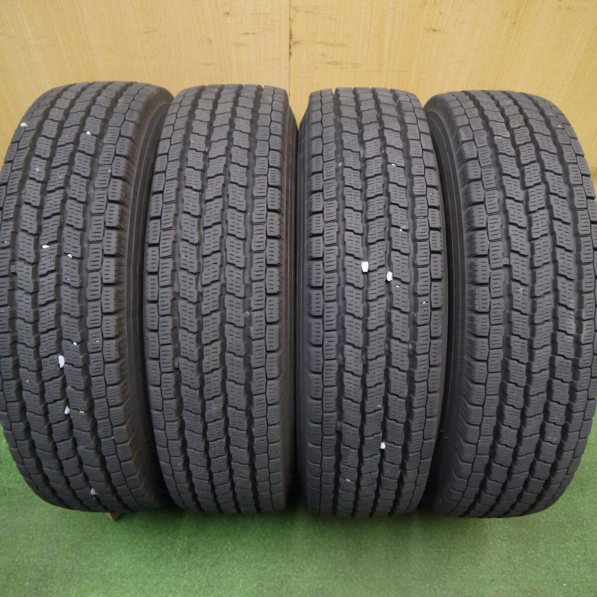 バリ溝!21年!キレイ!9.5分★スタッドレス 145/80R12 80/78N ヨコハマ アイスガード iG91 GRASS グラス 12インチ PCD100/4H★5040803Hス