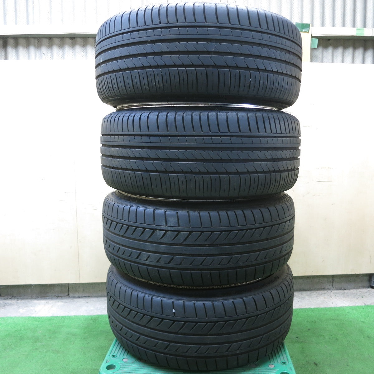 バリ溝!23年!キレイ!9.5分★MAVERICK MV-905S SL スーパー フランジ 245/35R20 ウィンラン R330 グッドイヤー イーグル LS EXE マーベリック 20インチ PCD114.3/5H★5072905ナノ