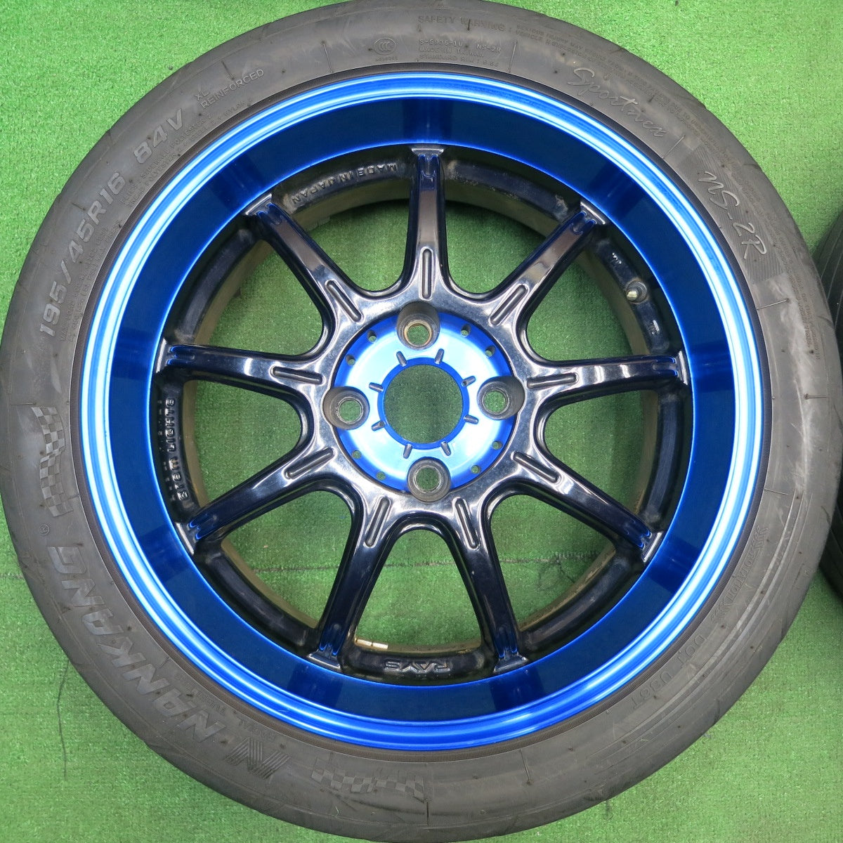 4本価格!21年★希少 S660 等 RAYS gramLIGHTS 57Gainer 165/50R16 195/45R16 ナンカン Sportnex NS-2R レイズ グラムライツ 16インチ PCD100/4H★5042708HAノ