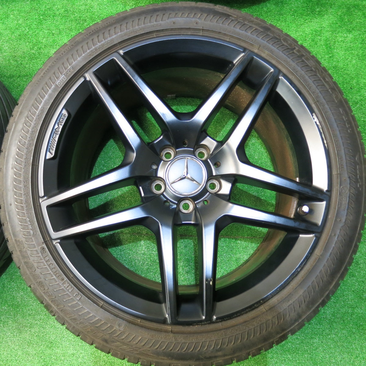 4本価格★ベンツ Sクラス W222 純正 AMG 245/45R19 275/40R19 ブリヂストン ポテンザ S001 RFT 19インチ PCD112/5H★5050205HAノ