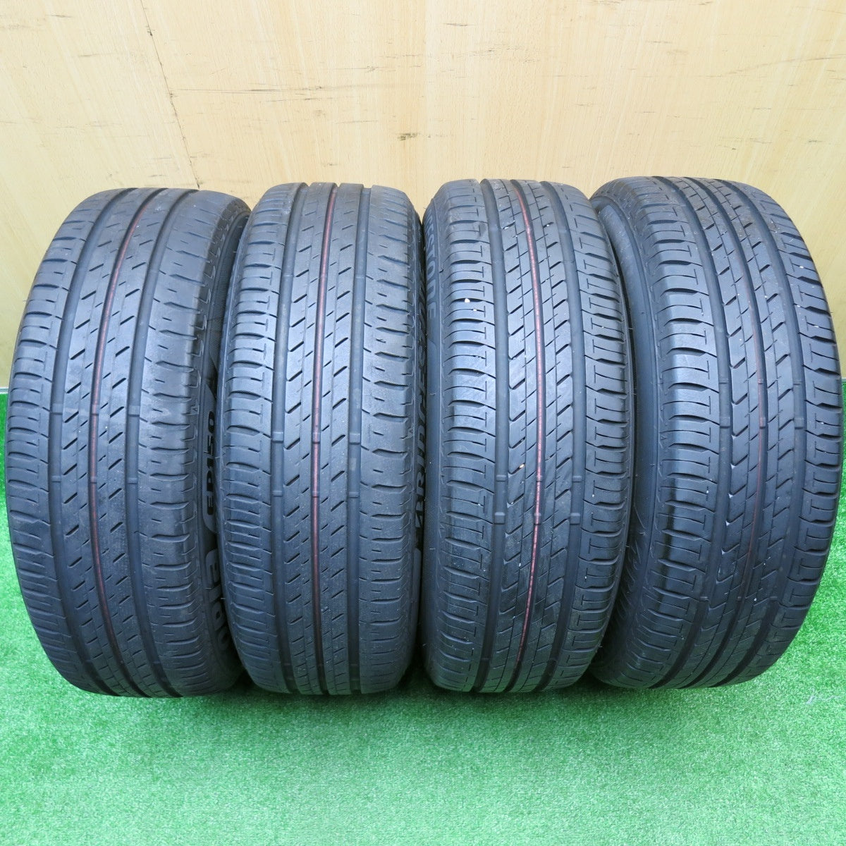 バリ溝!9.5分★トヨタ 60系 ノア ヴォクシー 純正 195/65R15 ブリヂストン エコピア EP150 15インチ PCD114.3/5H★5102307HAノ