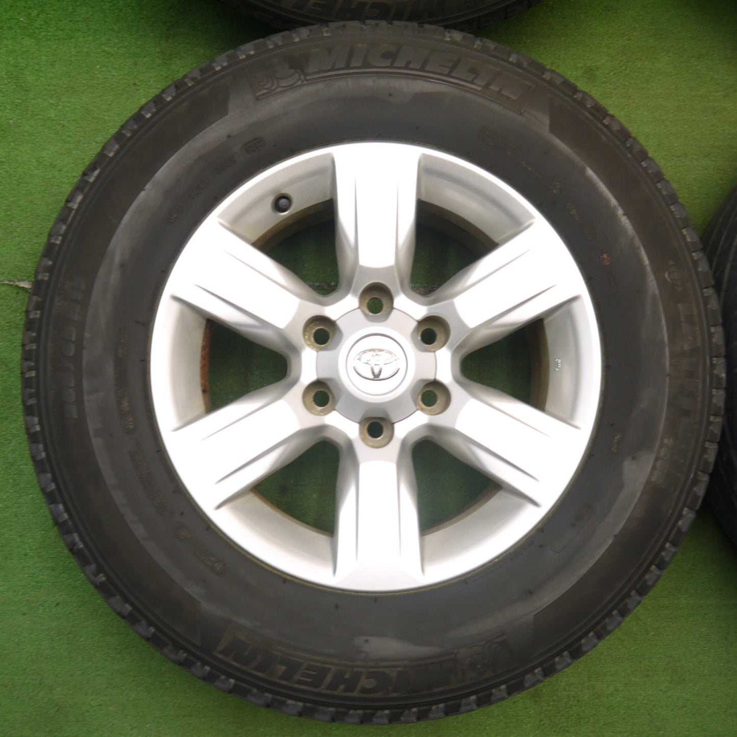 キレイ★トヨタ 150系 ランクル プラド 純正 265/65R17 ミシュラン LATITUDE TOUR 17インチ PCD139.7/6H★5061201KKノ