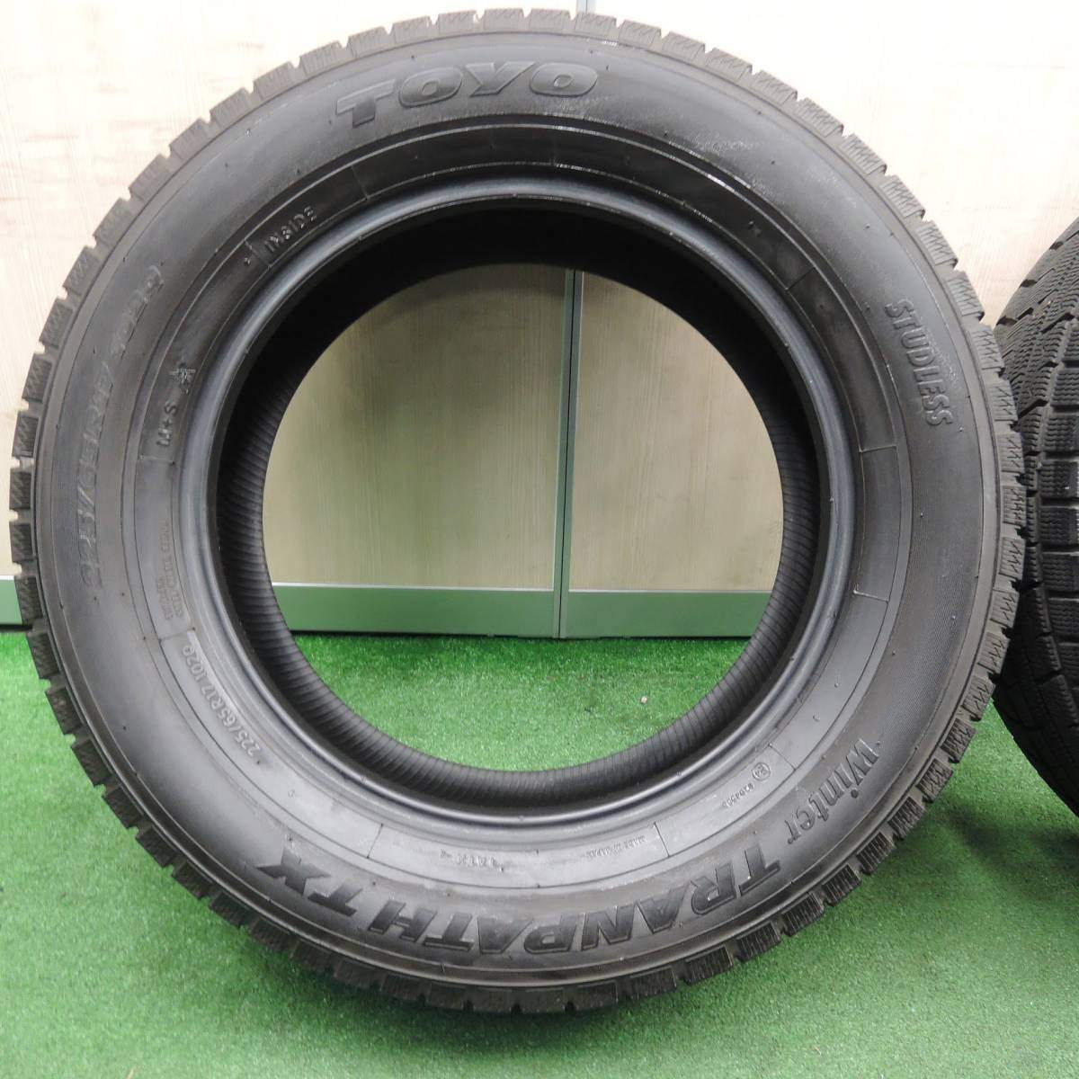 バリ溝!9.5分★スタッドレス 225/65R17 トーヨー ウインタートランパスTX タイヤ 17インチ CX-5 CX-8 等★3112102NJスタ