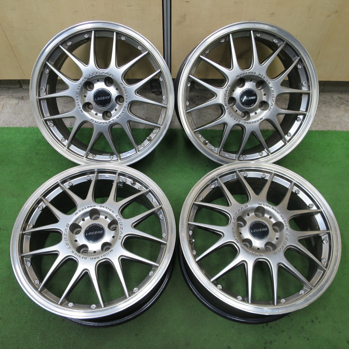 中古中古タイヤホイール レグザス17インチ アルミホイール 17インチ 4 