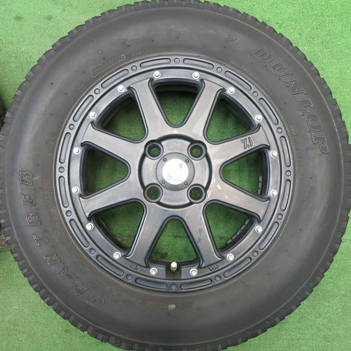 4本価格★XTREME-J MLJ 165R14 6PR ダンロップ グラントレック 14インチ エクストリームJ PCD100/4H★5052406HAノ
