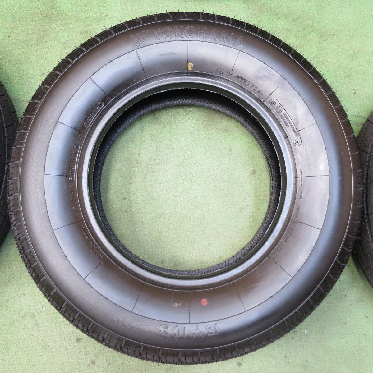 新車外し!25年!6本★トラック タイヤ 205/80R15 109/107N ヨコハマ RY118 15インチ★5090604イノタ