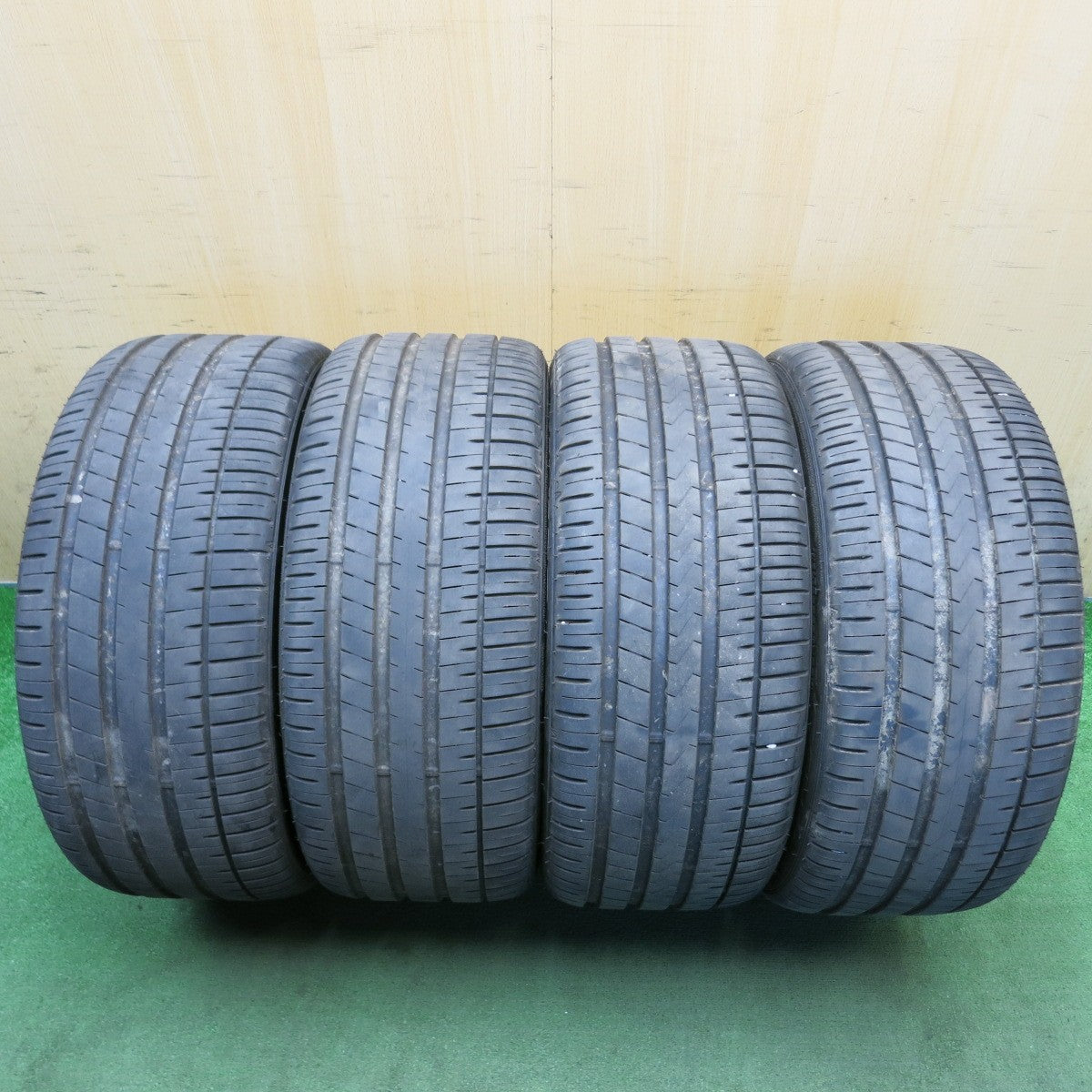 バリ溝!22年!9.5分◎アウディ A6 S6 純正 265/35R20 ファルケン アゼニス FK510 20インチ PCD112/5H◎6082709HAノ