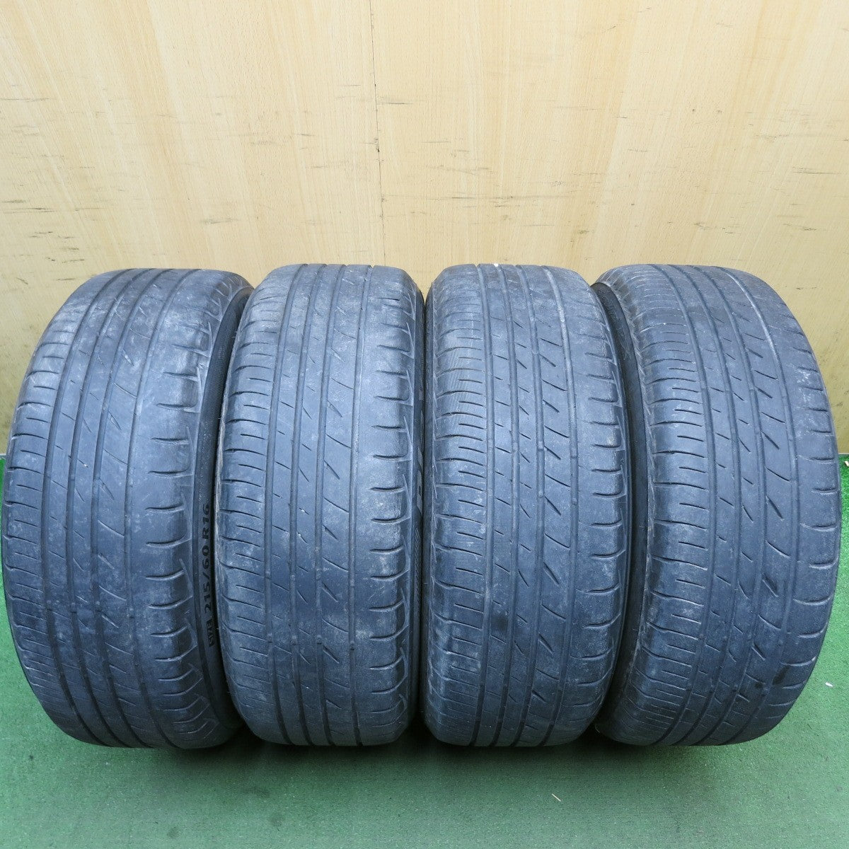4本価格◎トヨタ クラウン ロイヤル 純正 215/60R16 ブリヂストン プレイズ PX 16インチ PCD114.3/5H◎6080608HAノ