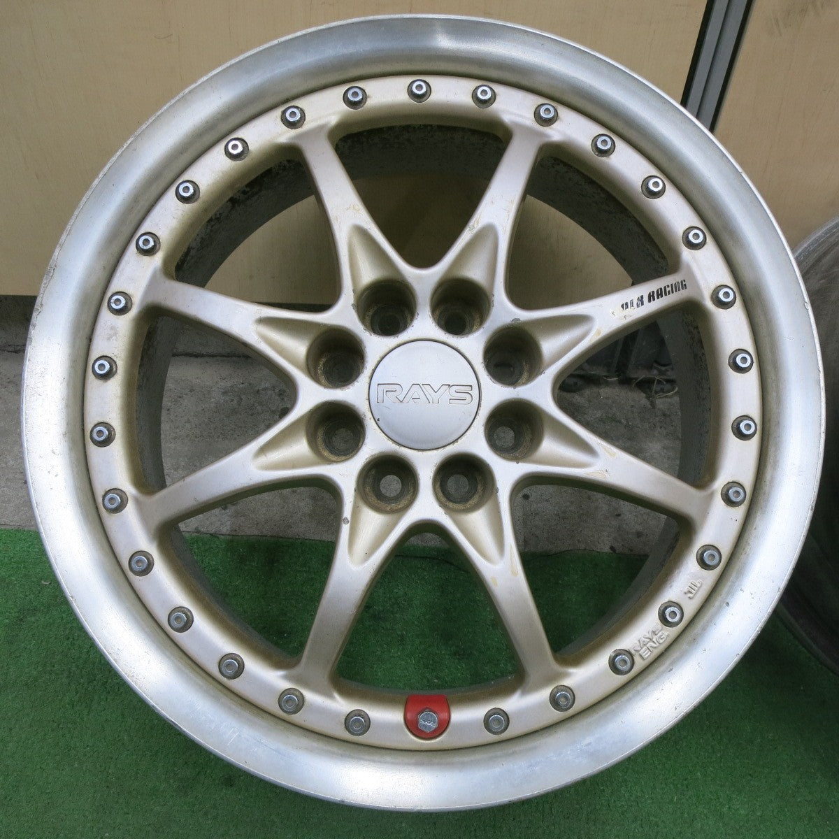 4本価格★RAYS VOLK RACING GR-N 15インチ ホイール レイズ ボルクレーシング 15×6.5JJ PCD100/4H★6011905ナホ