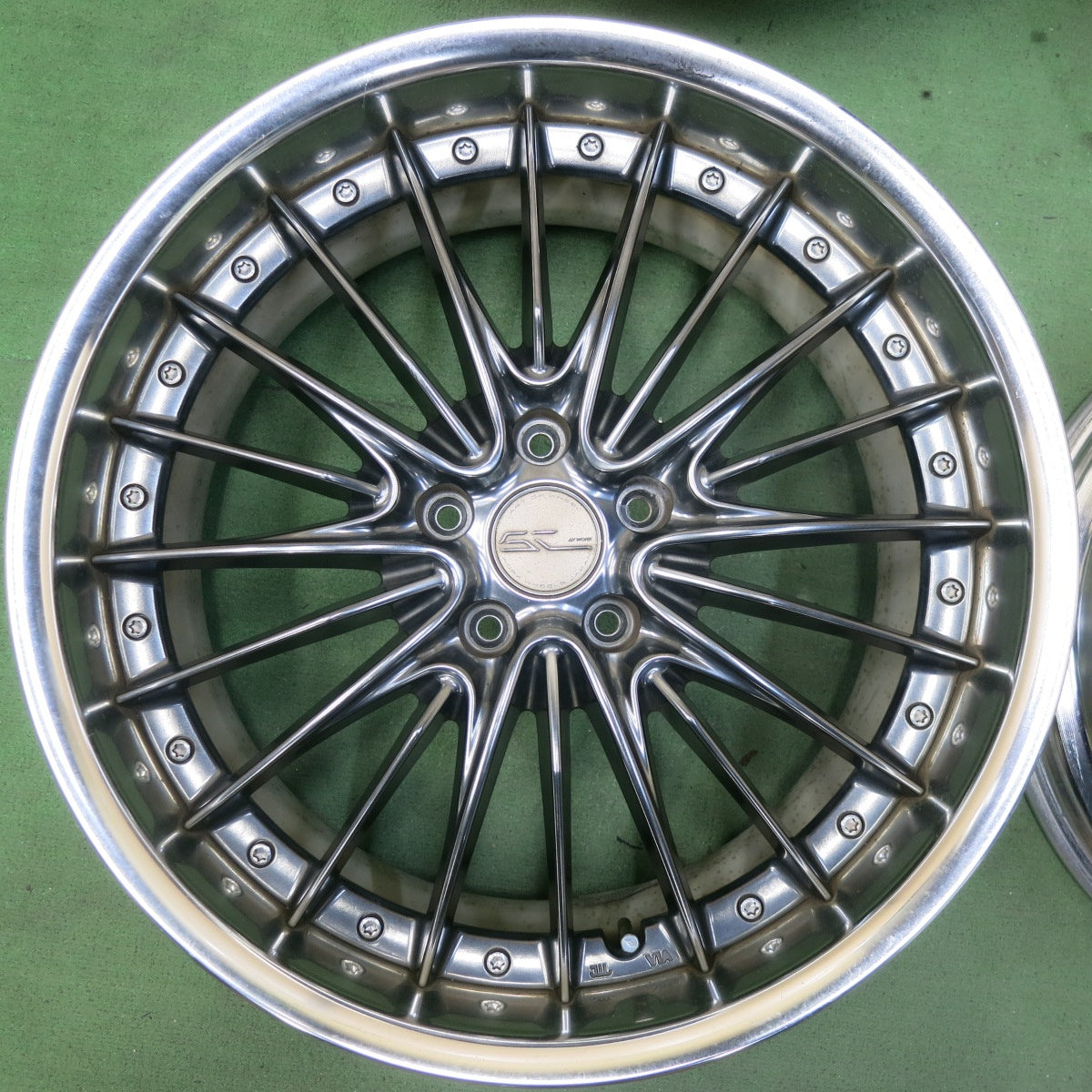 希少!4本価格★WORK SCHWERT REGNITZ SWF ワーク シュヴァート レグニッツ 20インチ ホイール 20×8.5J PCD114.3/5H★5061110SYホ