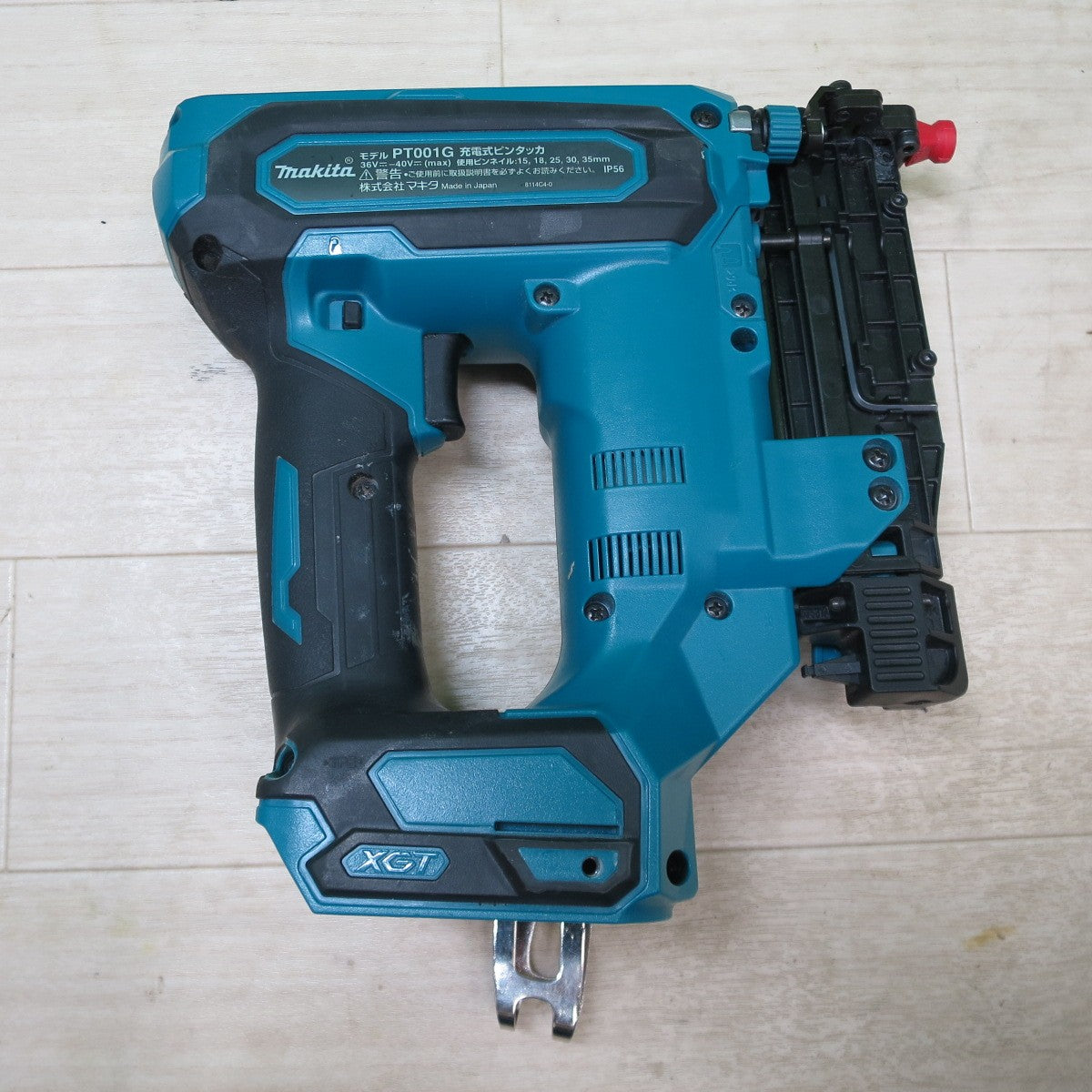 キレイ☆マキタ 充電式 ピン タッカ PT001GZK タッカー 本体 ケース のみ 電動 工具 makita 40V☆