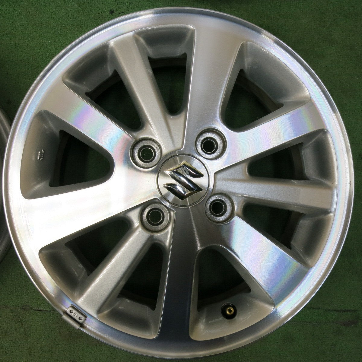 キレイ★スズキ DA17W エブリイ ワゴン 純正 ホイール 14インチ 14×4.5J エブリィ エブリー PCD100/4H★5042302SYホ