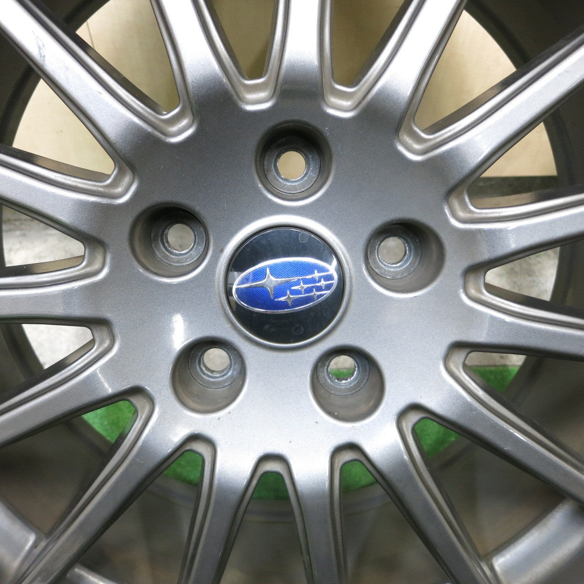 4本価格★スバル レヴォーグ STI スポーツ 純正 ホイール 18インチ 18×7.5J PCD114.3/5H★5090103ナホ