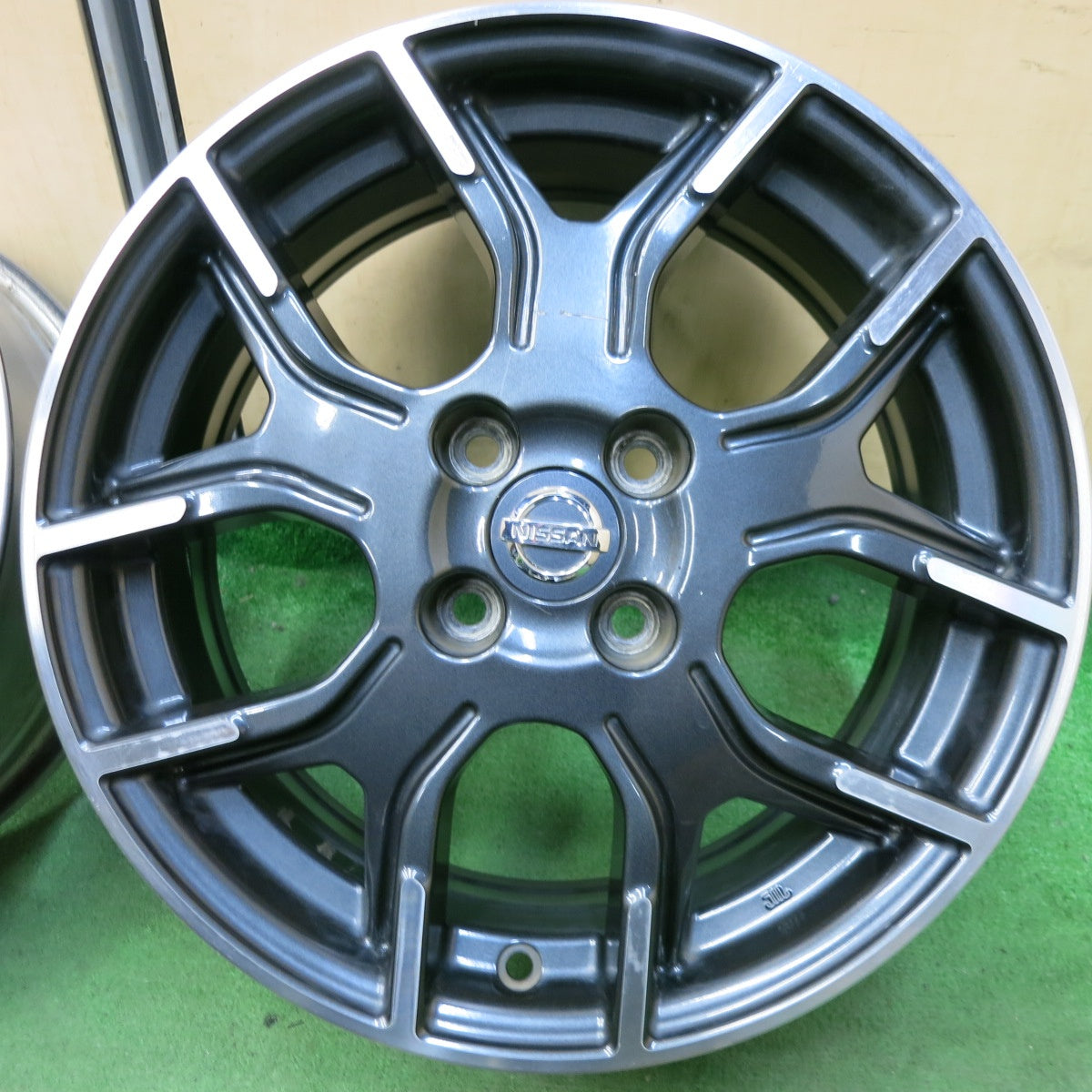 4本価格★日産 E12 ノート ニスモ 純正 ホイール 16インチ NOTE NISMO 16×6.5J PCD100/4H★5042304SYホ