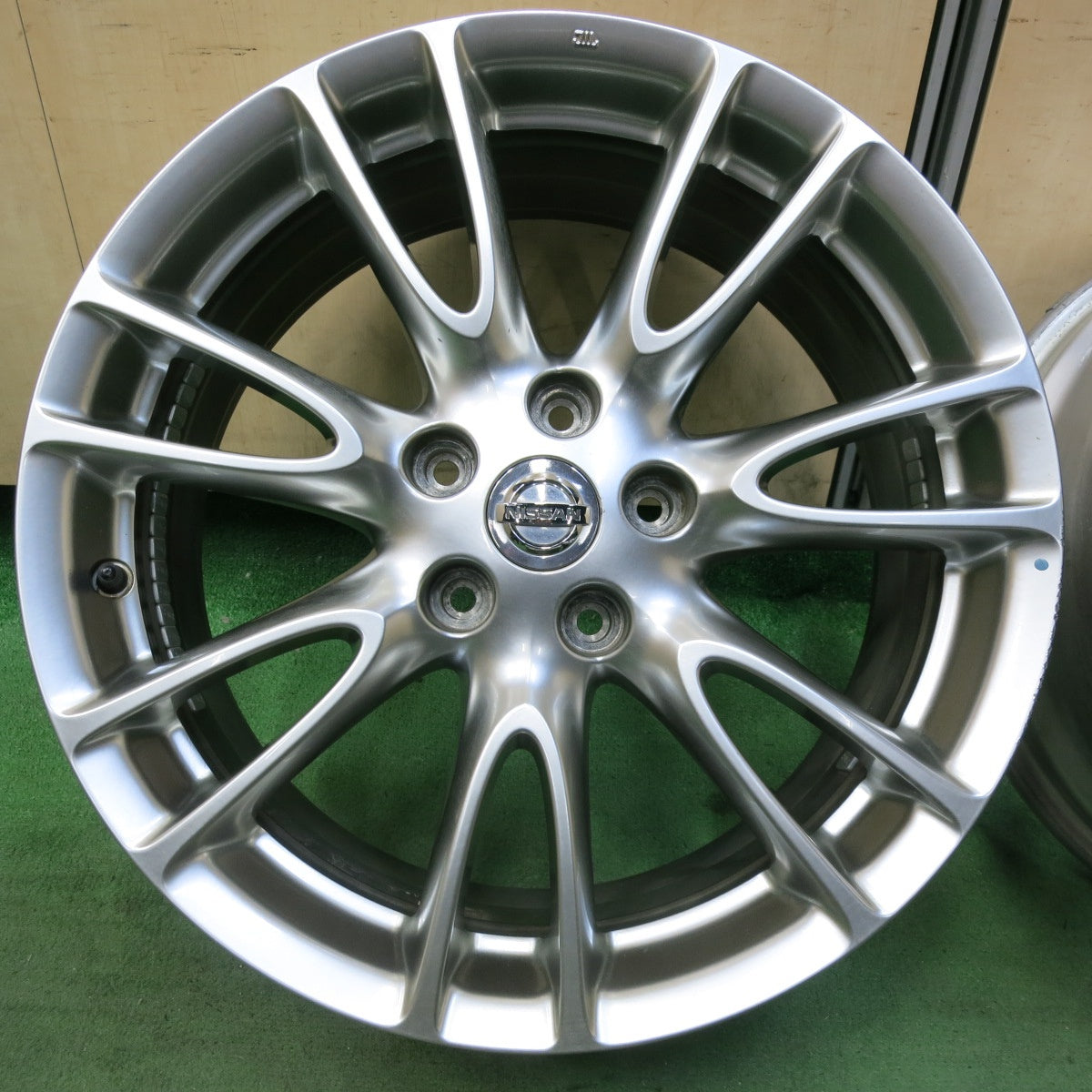 4本価格★日産 V36 スカイライン 純正 ENKEI ホイール 18インチ 18×7.5J 18×8.5J エンケイ PCD114.3/5H★5041802SYホ