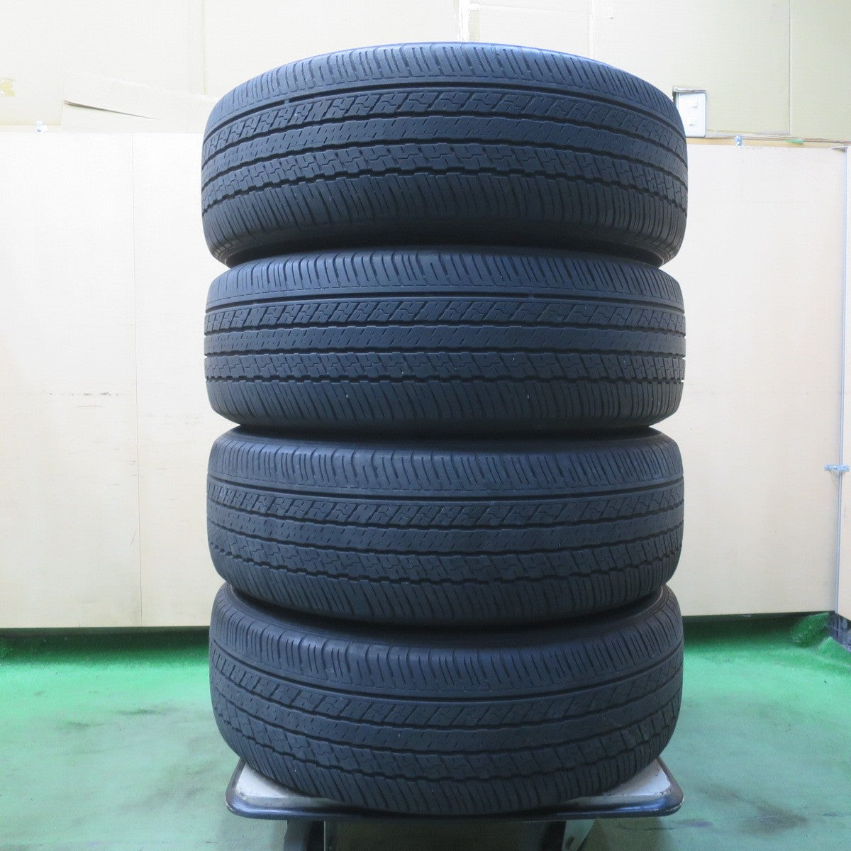 4本価格★日産 T32 エクストレイル 純正 225/60R18 ダンロップ ST30 グラントレック 18インチ PCD114.3/5H★6042810イノ