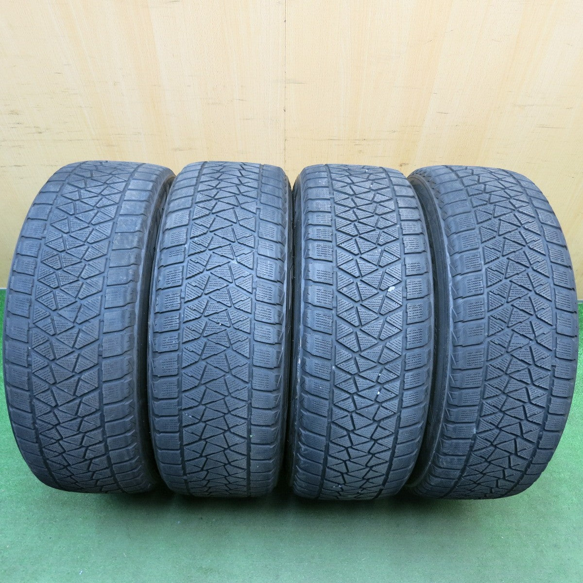 4本価格★ベンツ GLC クラス X253 純正 235/60R18 スタッドレス ブリヂストン ブリザック DM-V2 18インチ PCD112/5H★6042304HAス