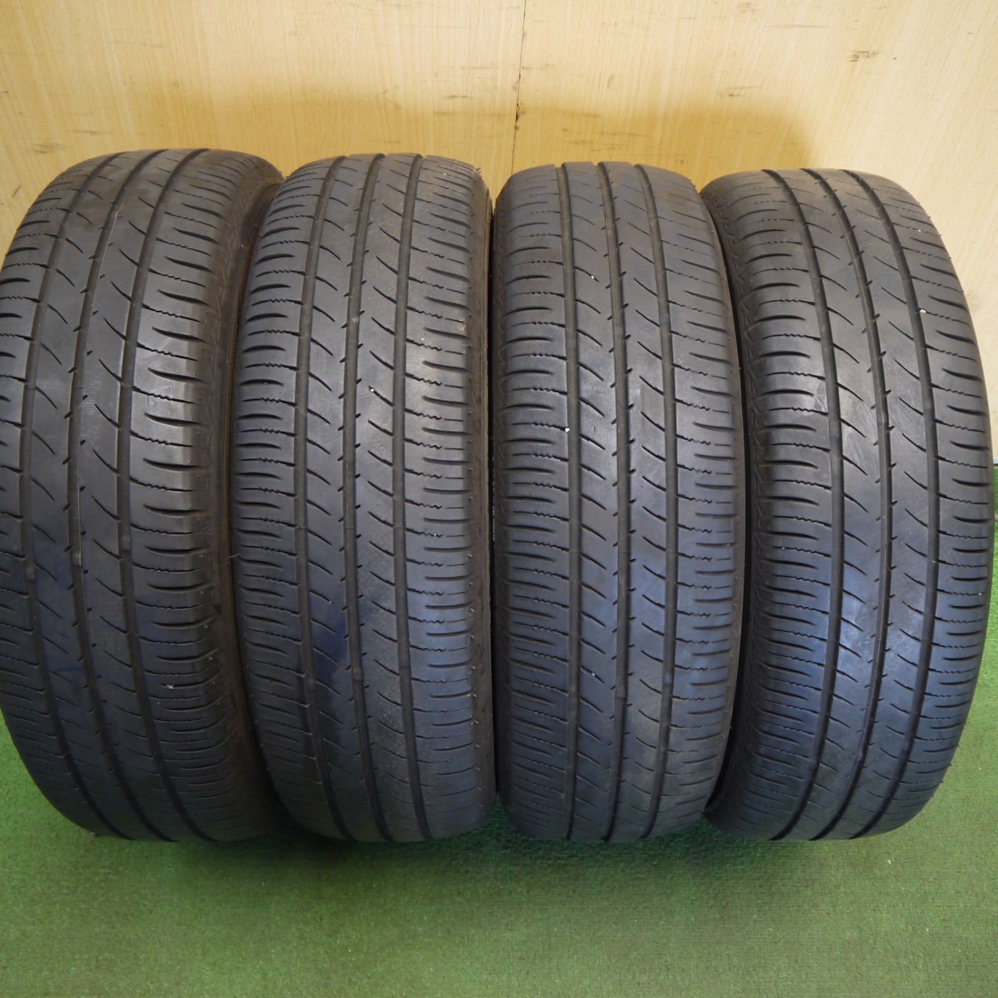 4本価格!24年★スズキ エブリィ ワゴン 純正 165/60R14 トーヨー ナノエナジー3 14インチ PCD100/4H★6051303Hノ