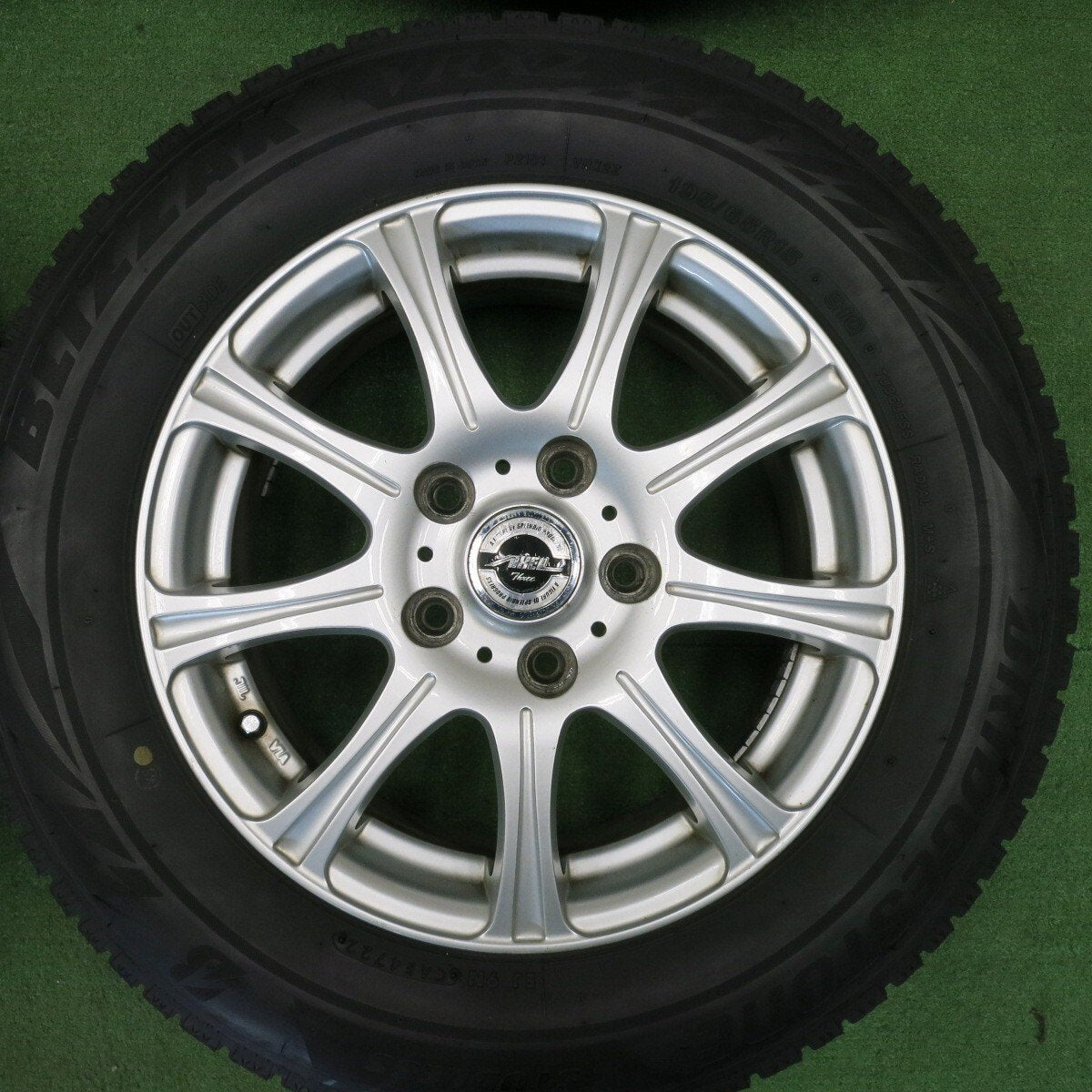 4本価格 22年★スタッドレス 195/65R15 ブリヂストン ブリザック VRX2 AXEL Three アクセル PCD114.3/5H★5021301TNス
