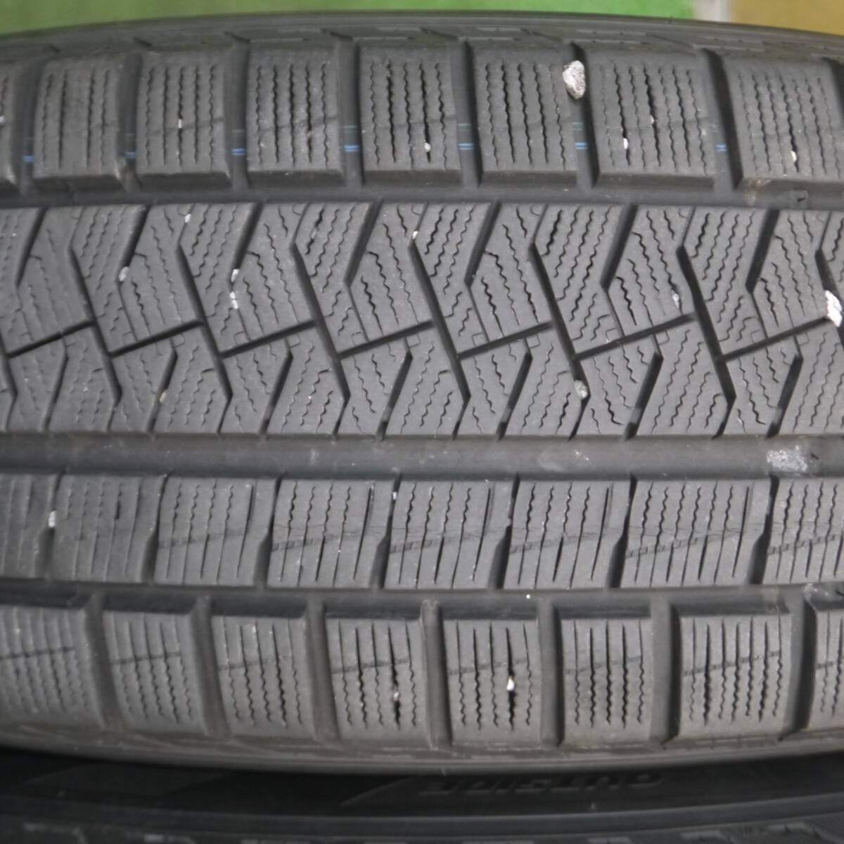 バリ溝!キレイ!8.5分★スタッドレス 225/65R17 ピレリ アイスアシンメトリコ プラス TEAD テッド PCD114.3/5H★4030104KKス