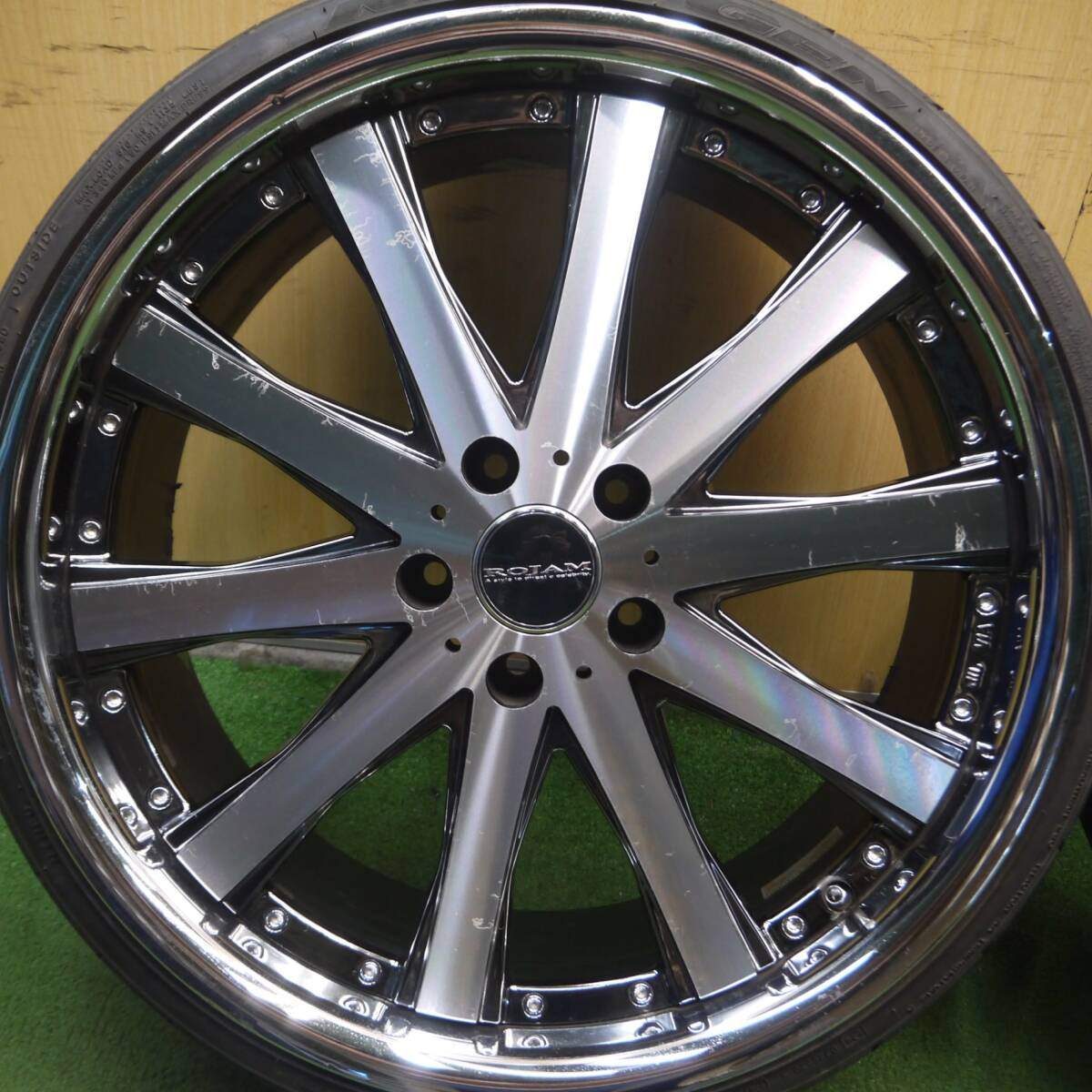 2本価格★ROJAM 225/30R20 デリンテ サンダー D7 ニットー NEO テク GEN 20インチ PCD114.3/5H★4040108Hノ