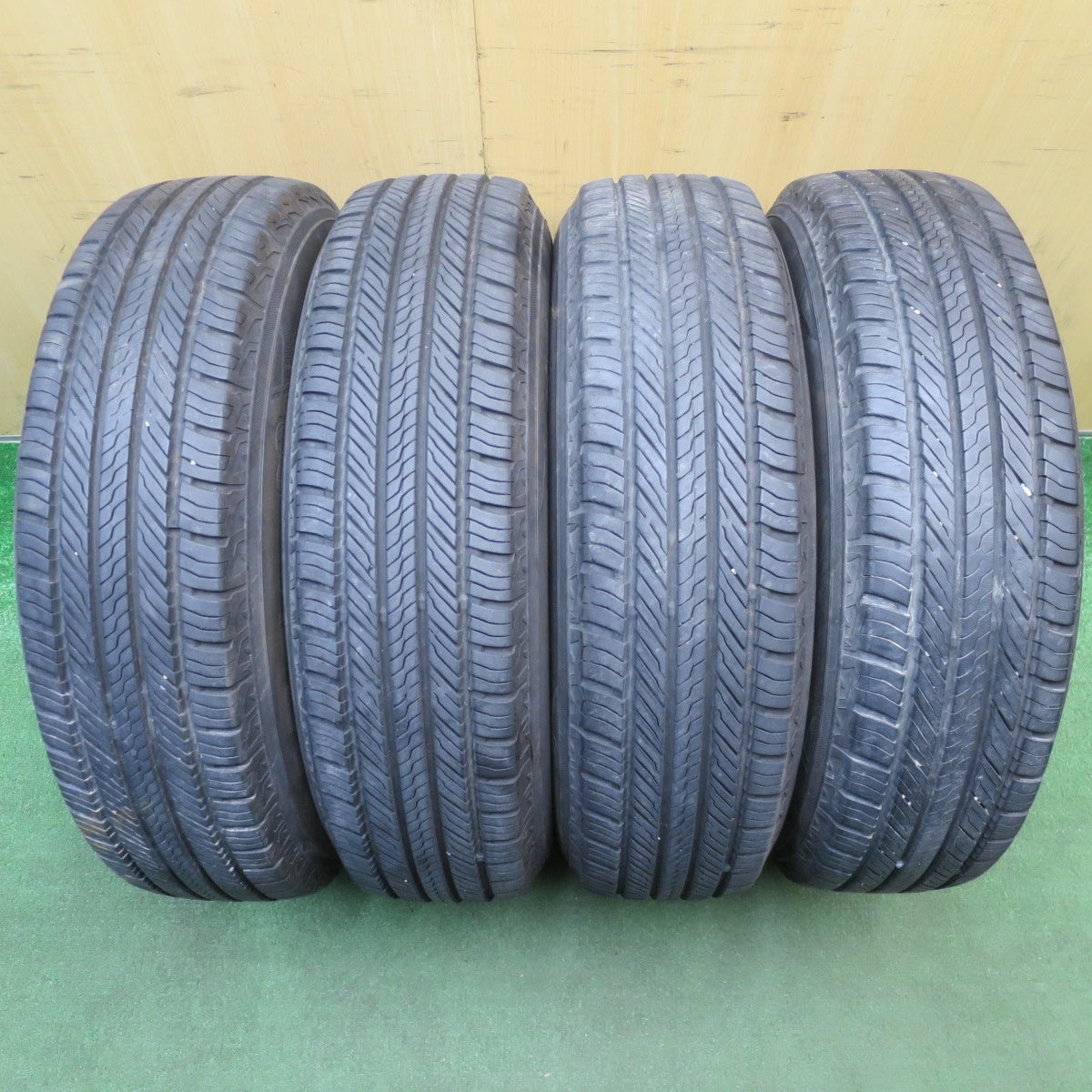 バリ溝!8.5分★三菱 パジェロ ミニ 純正 175/80R15 ヨコハマ ジオランダー CV G058 15インチ PCD114.3/5H★6032302NJノ