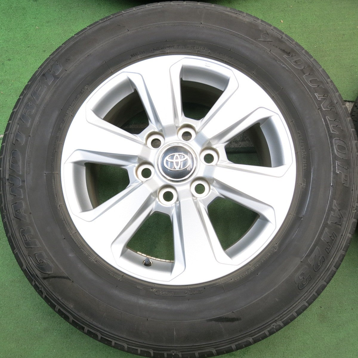 キレイ!22年★トヨタ ランクル 300 AX GX 純正 265/65R18 ダンロップ AT23 グラントレック 18インチ PCD139.7/6H★5100406HAノ