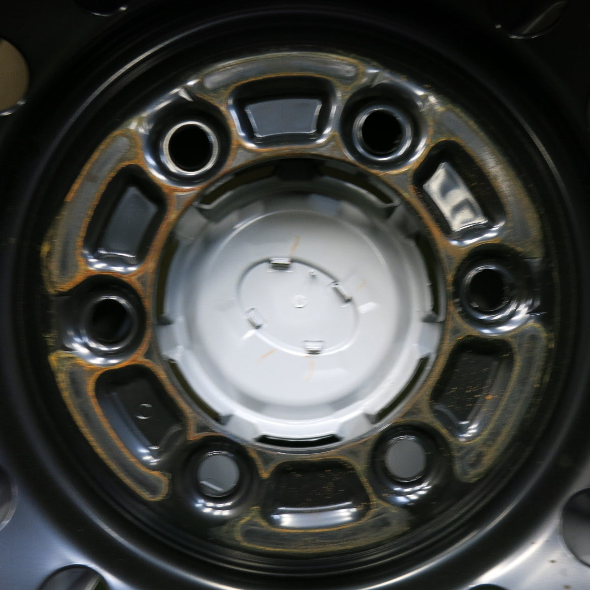 新車外し!25年★トヨタ 200系 ハイエース 純正 スチール 195/80R15 107/105S ブリヂストン エコピア RD613 15インチ PCD139.7/6H★5052815SYノ
