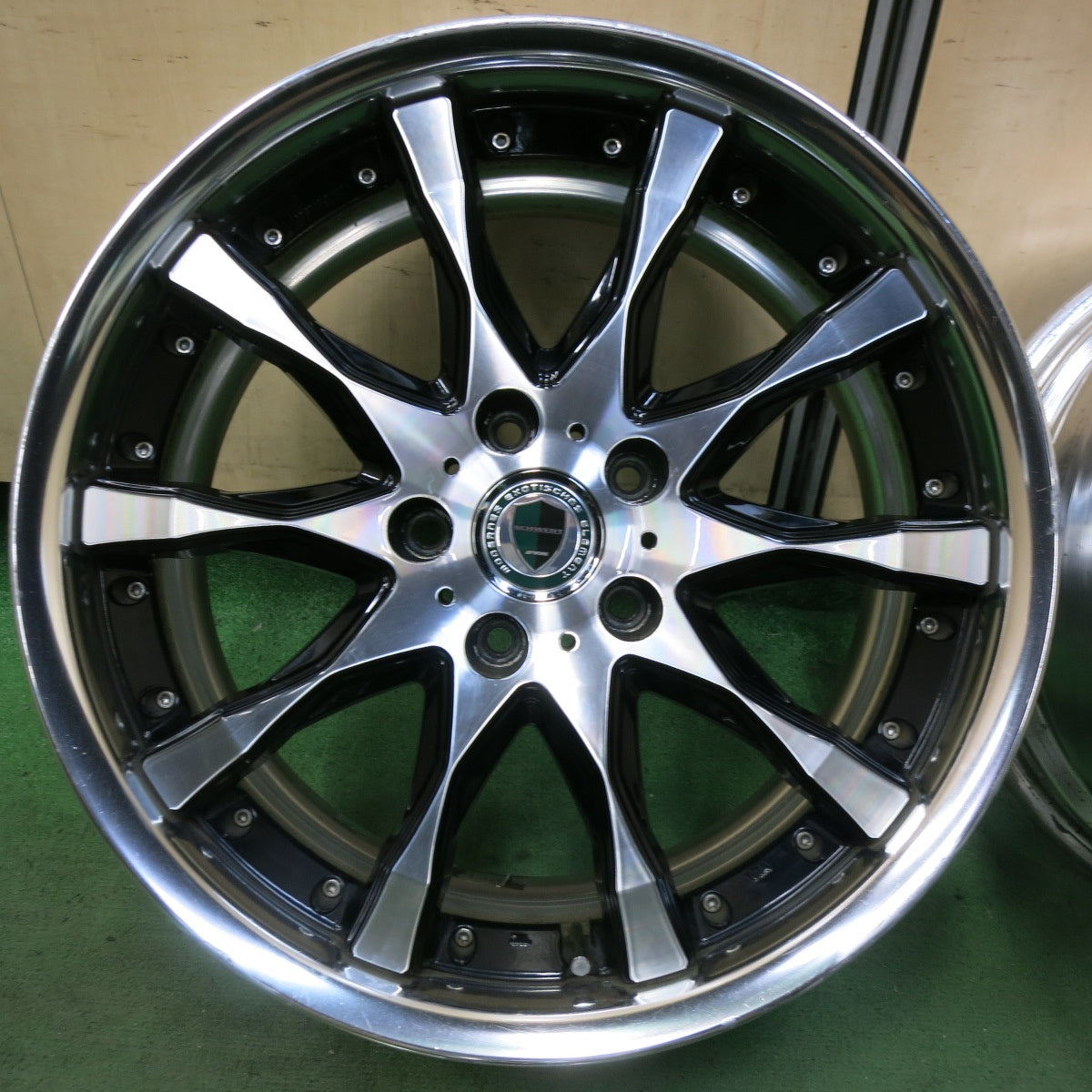 4本価格★WORK SCHWERT SW2 18インチ ホイール ワーク シュバート シュヴァート 18×8JJ PCD114.3/5H★5071806SYホ