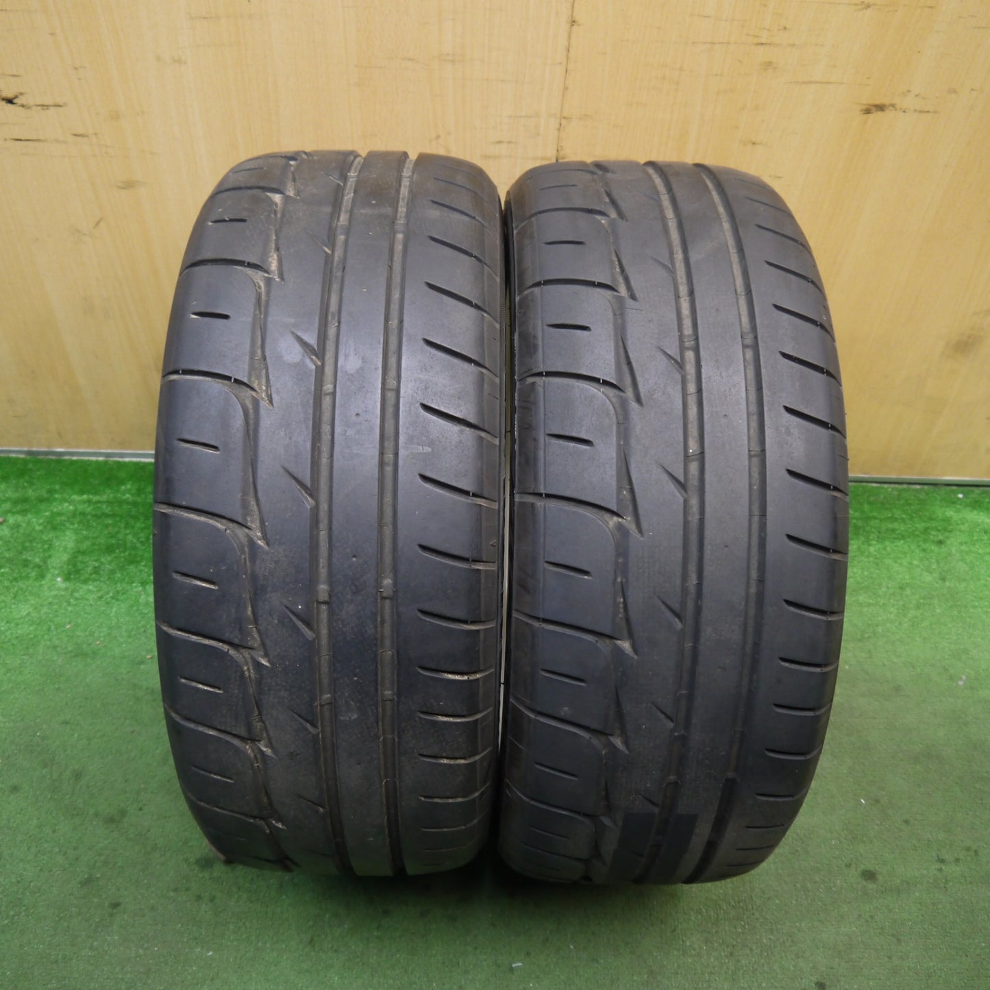 バリ溝!キレイ!8.5分!2本★RAYS VS TE37C 205/50R16 ブリヂストン ポテンザ RE-11 レイズ 16インチ PCD114.3/4H★5082506Hノ