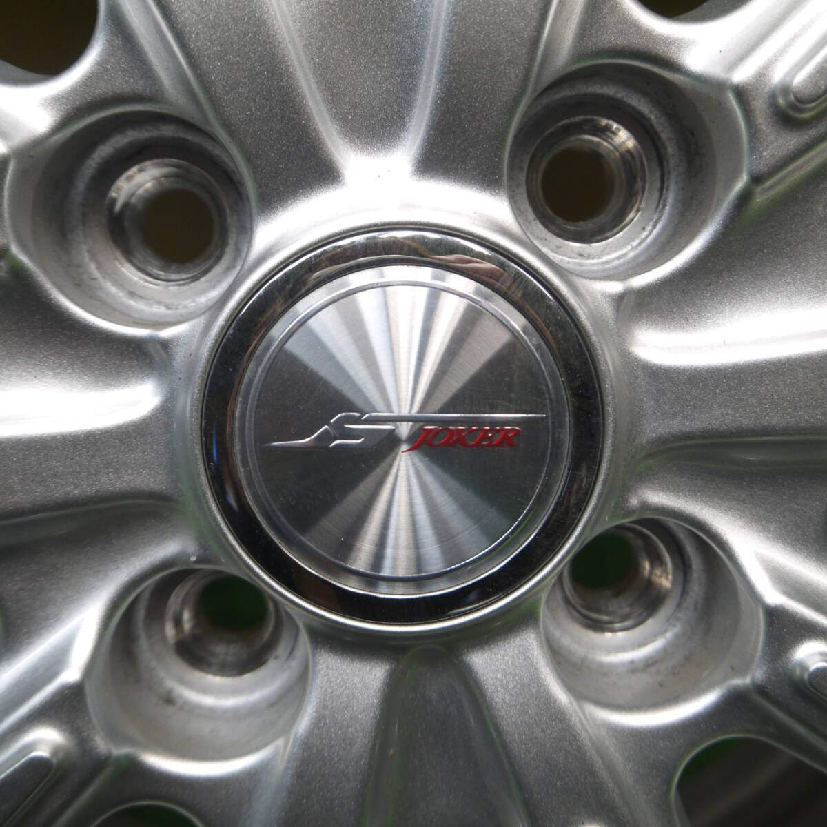 バリ溝!21年!キレイ!9分★スタッドレス 165/65R14 ダンロップ ウインターマックス WM02 JOKER ジョーカー 14インチ PCD100/4H★4121606Hス