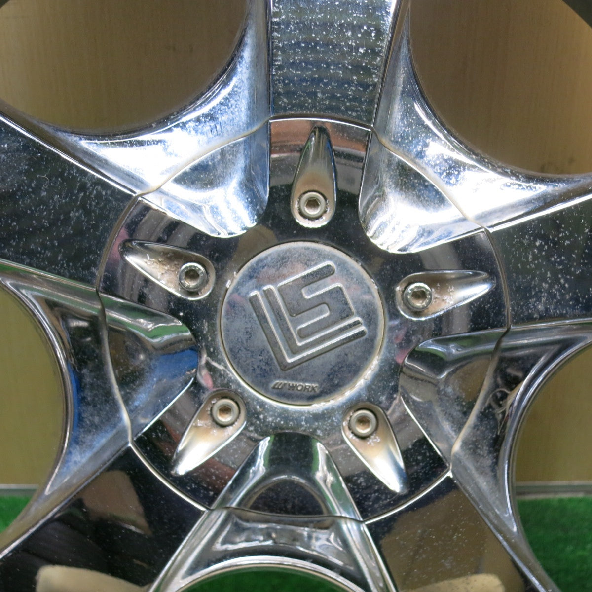 4本価格★WORK LS105 245/40R20 ロードストーン N'FERA SU5 20インチ ワーク PCD114.3/5H★5041508TNノ