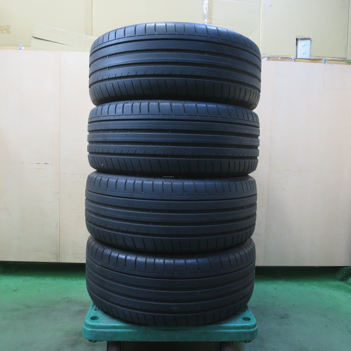 キレイ★BMW 5シリーズ F10 F11 Mスポーツ 純正 245/45R18 ダンロップ SPスポーツマックス GT DSST RSC ランフラット 18インチ PCD120/5H★6051208イノ