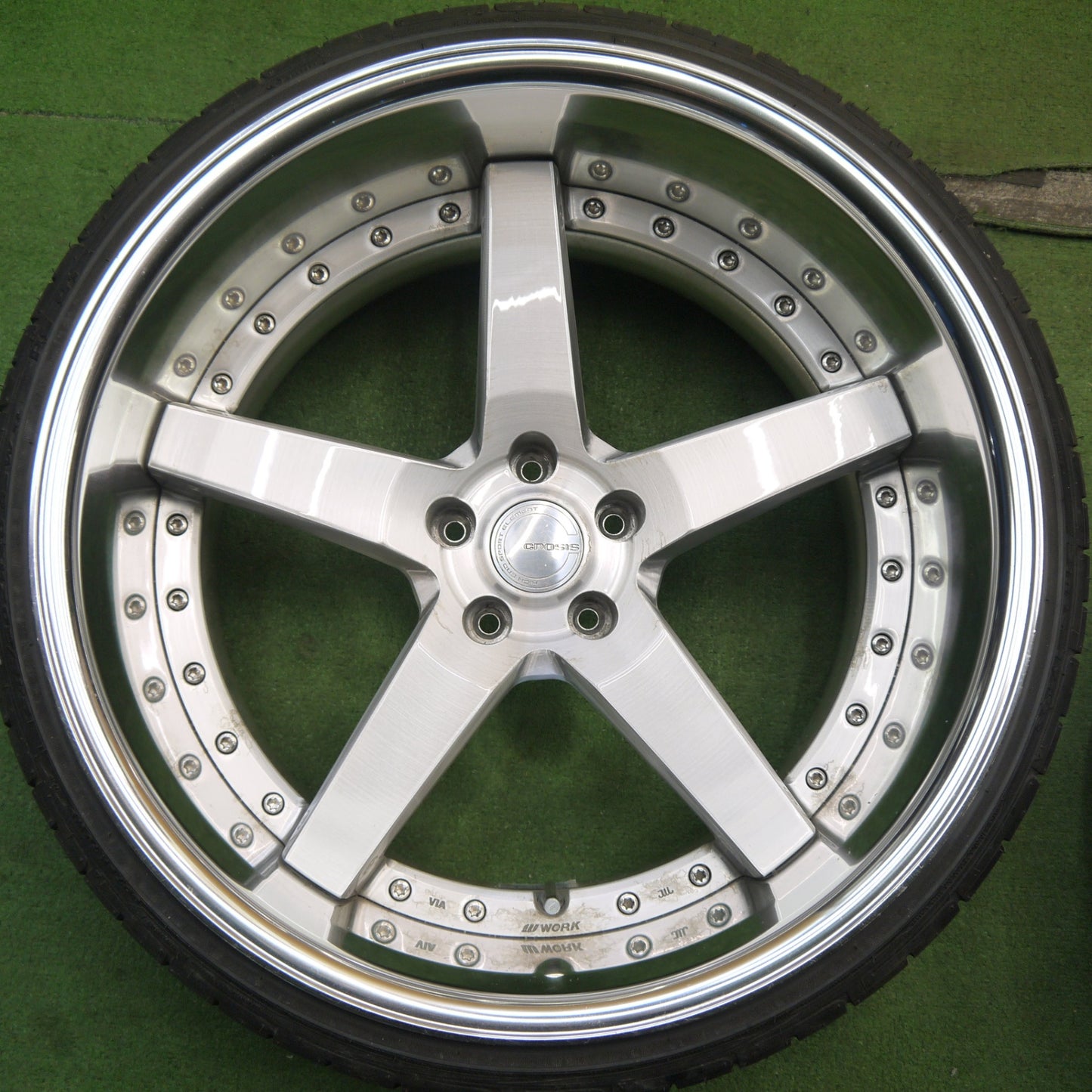 バリ溝!9.5分★WORK GNOSIS GR3 235/30R20 245/30R20 ピンソ PS91 20インチ ワーク グノーシス PCD114.3/5H★5052701Hノ