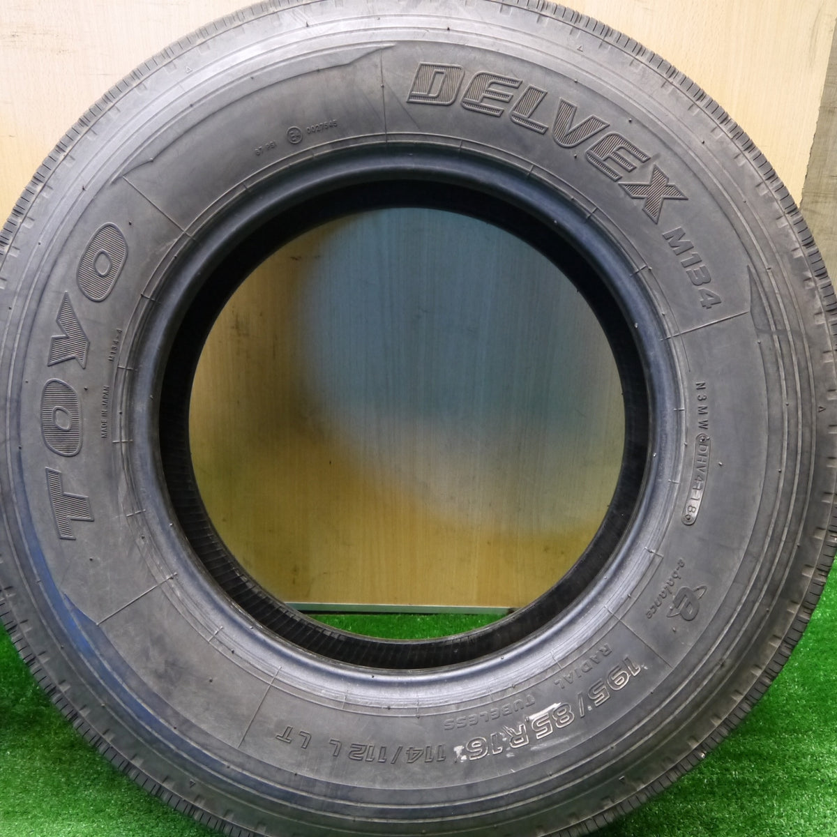 6本価格★トラック タイヤ 195/85R16 114/112L トーヨー デルベックス M134 DELVEX 16インチ★5102407Hノタ